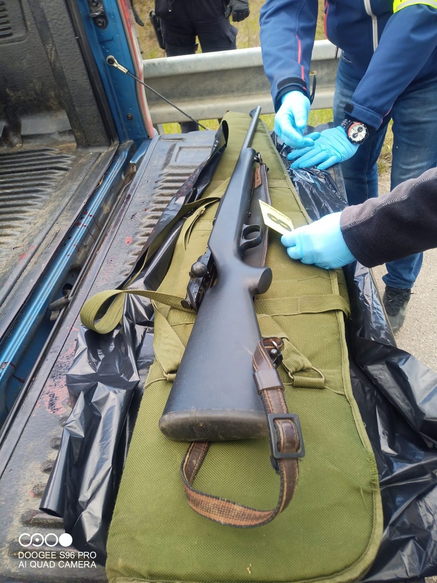 Policie zadržela Čechy, kteří nelegálně ulovili medvěda - Nelegálně ulovený medvěd (3/3)