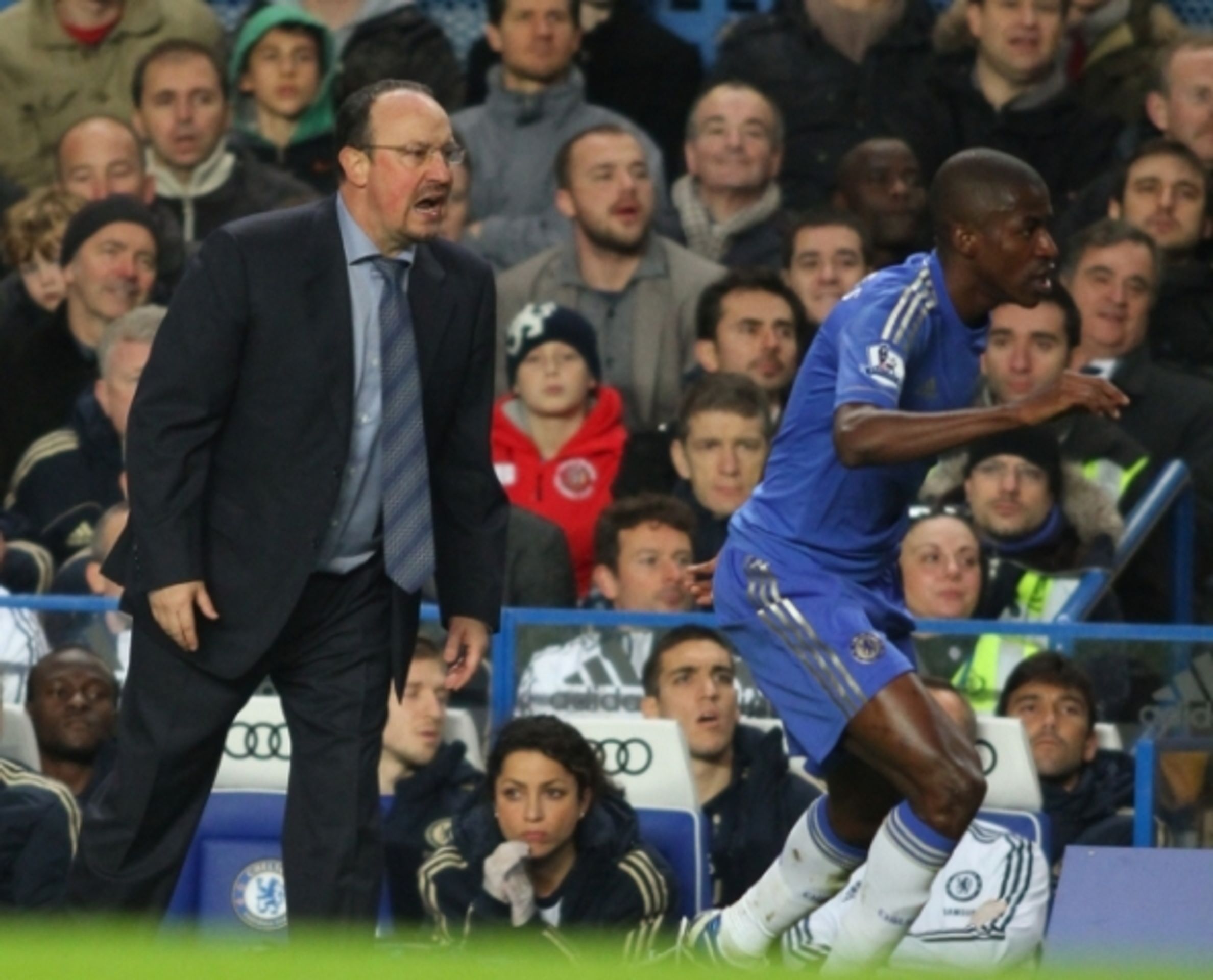 Benítez v Chelsea a protestující fanoušci - 2 - GALERIE: Benítez v Chelsea a protestující fanušci (8/10)