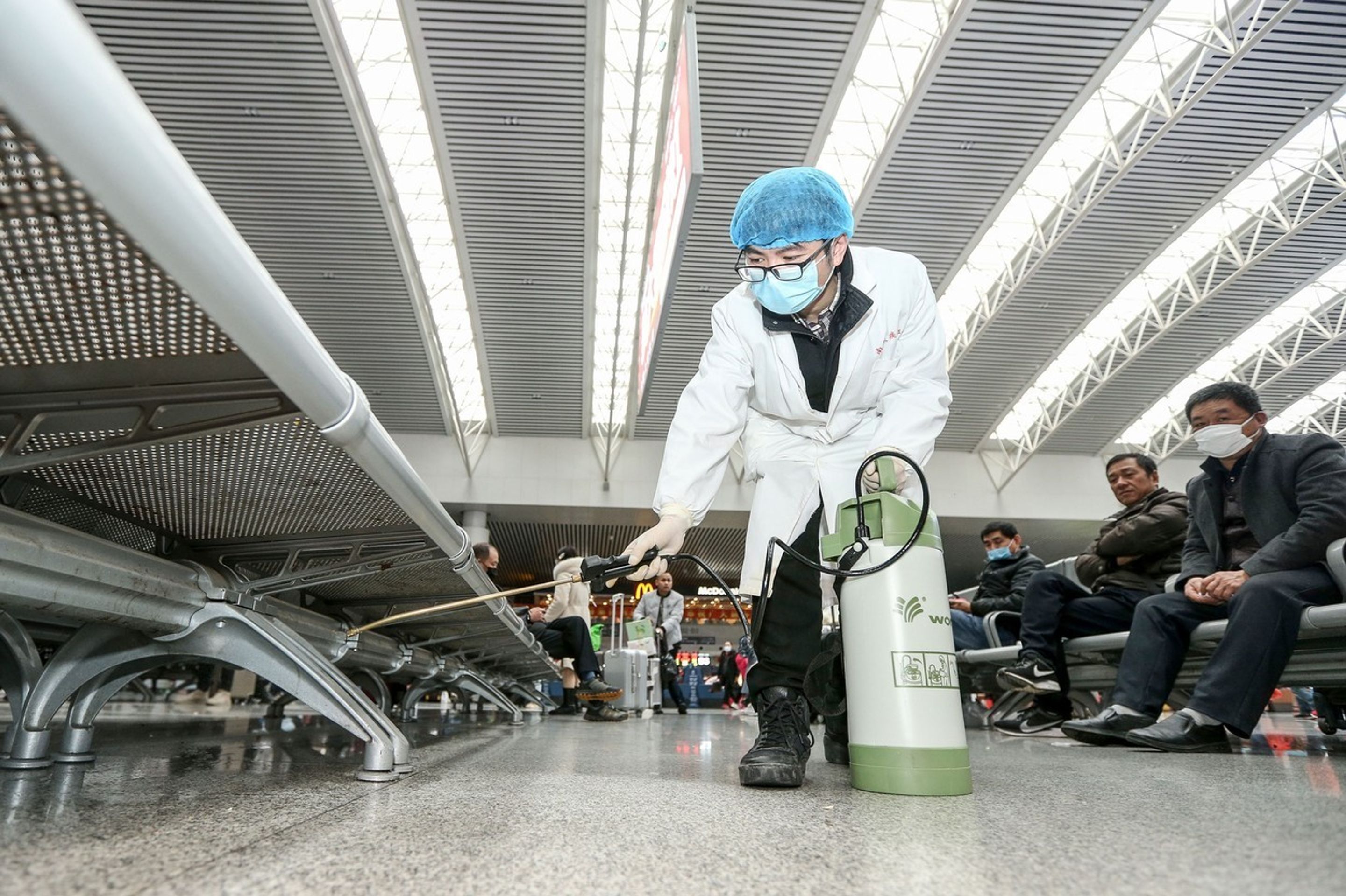 Čínské město Wu-chan se uzavřelo kvůli koronaviru - 3 - GALERIE: Koronavirus v čínském městě Wu-chan (15/19)