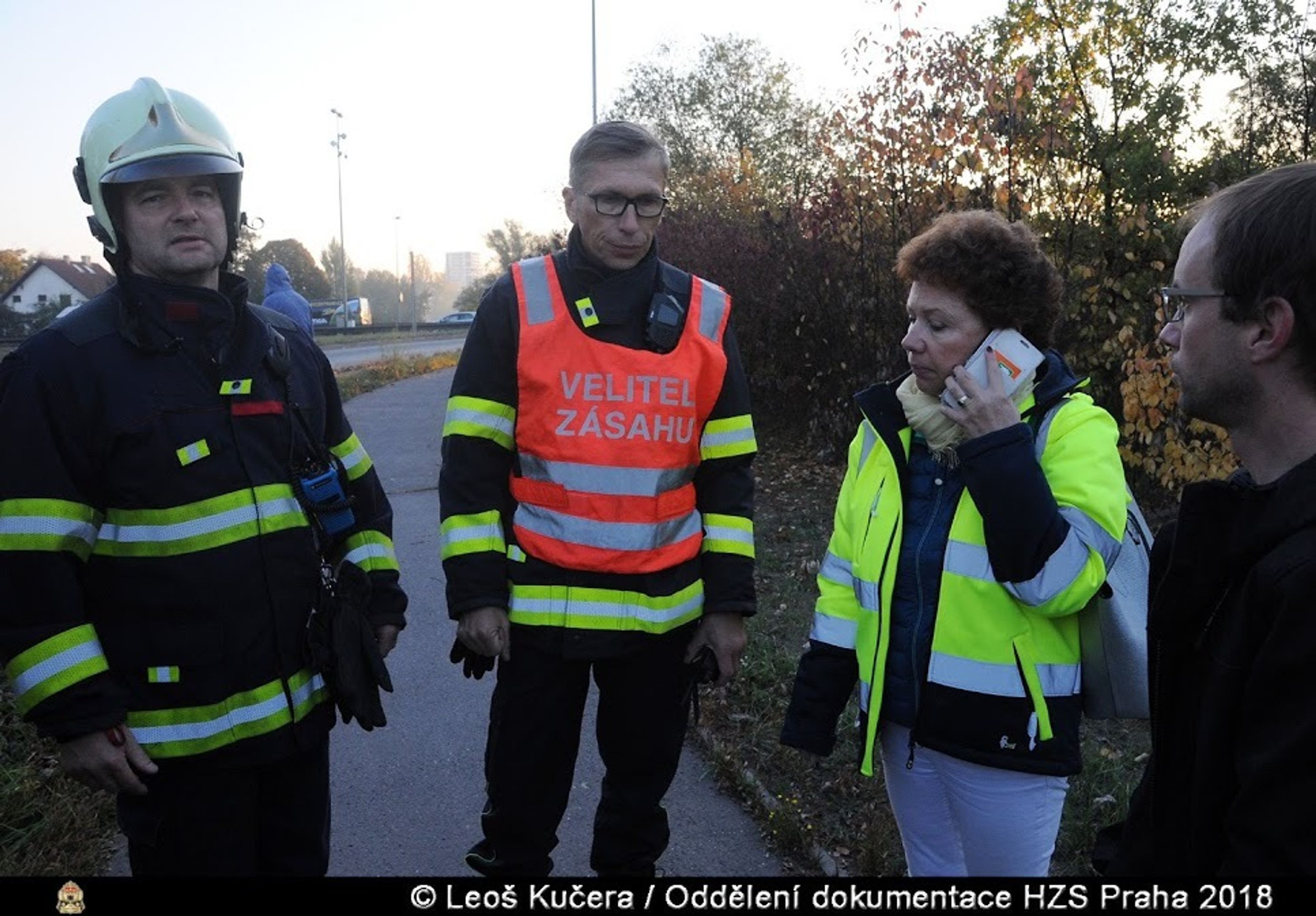 Únik koncentrátu pro dobytek na Strakonické ulici - 4 - GALERIE: Únik koncentrátu pro dobytek na Strakonické ulici (4/7)