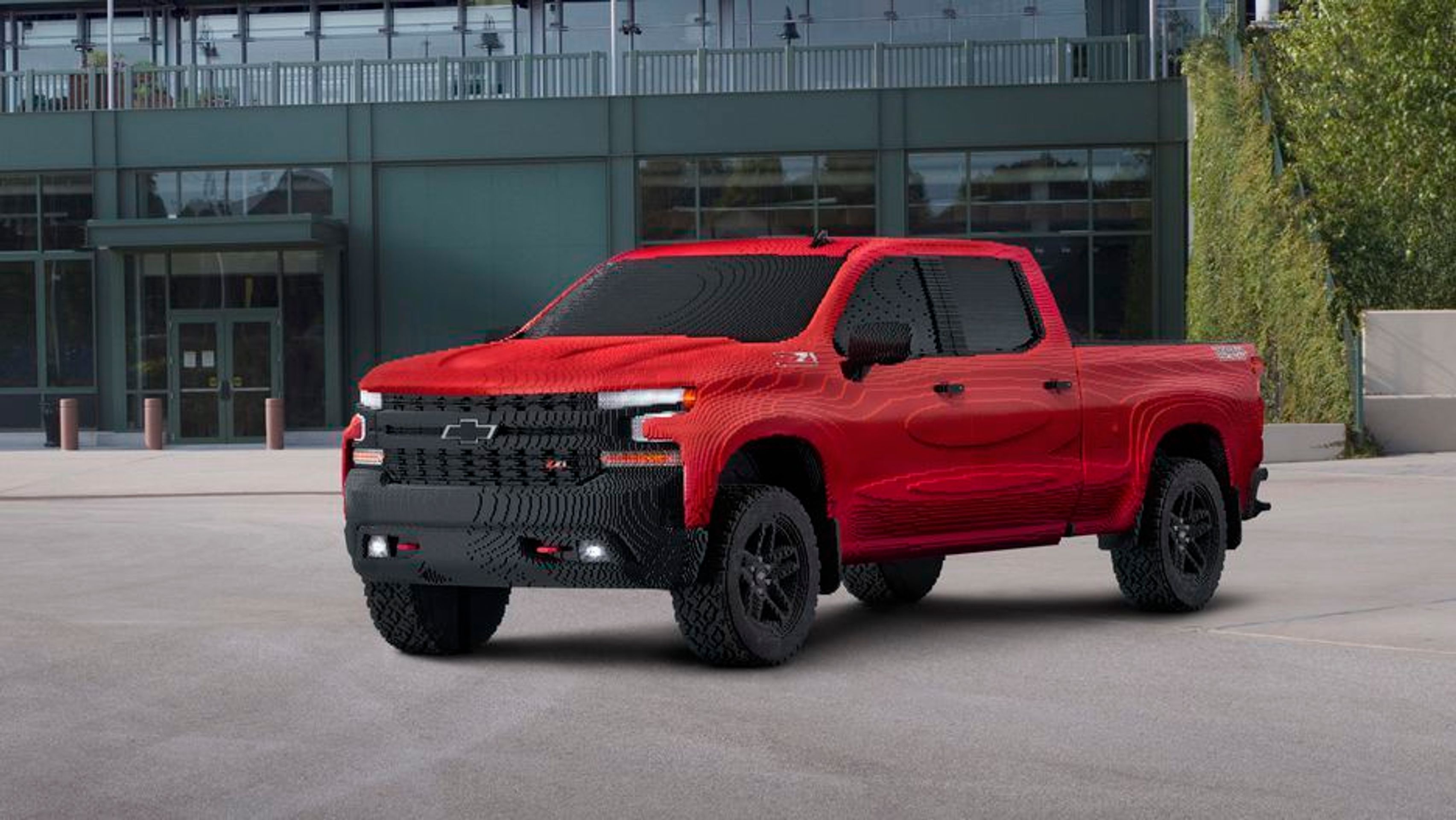 Chevrolet Silverado z lega - 13 - Fotogalerie: Obří pickup sestavili z 330.000 kostiček lega (1/9)