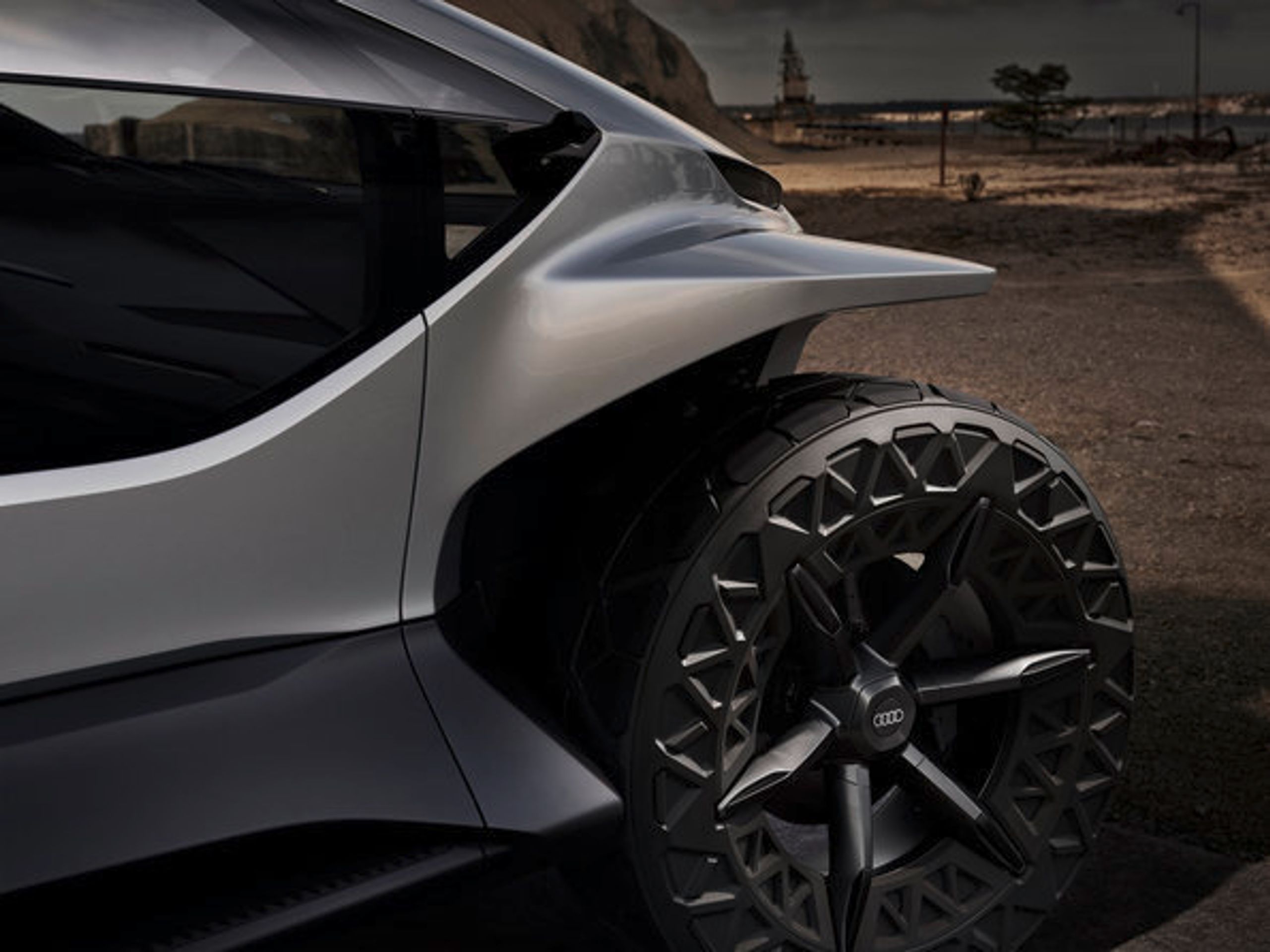 Audi AI:TRAIL quattro - 24 - Fotogalerie: Úžasné vozítko do terénu Audi AI:TRAIL (19/22)