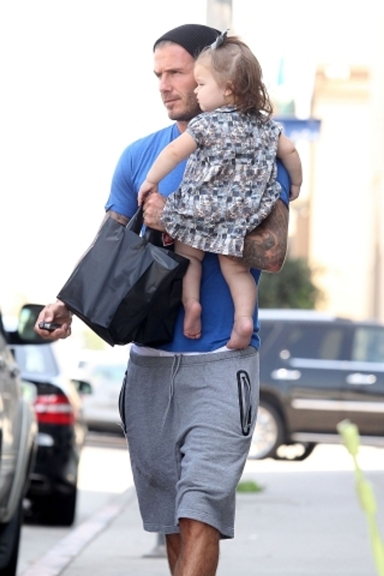 Beckham a děti - 8 - GALERIE: David Beckham a děti (3/15)