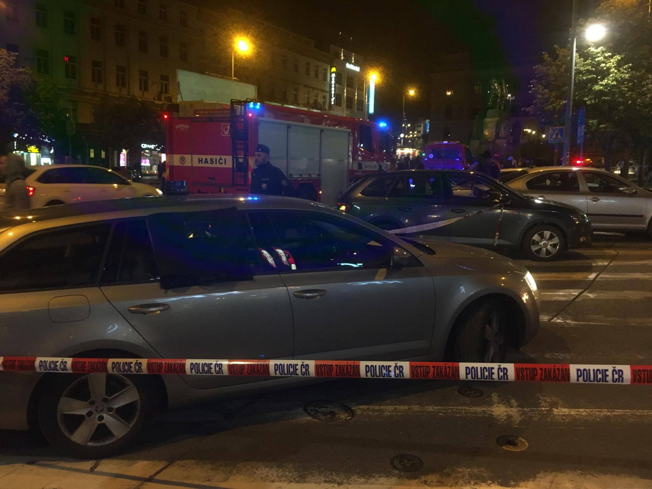 Policie na Václavském náměstí - 6 - GALERIE: Zátah na Václavském náměstí (3/8)