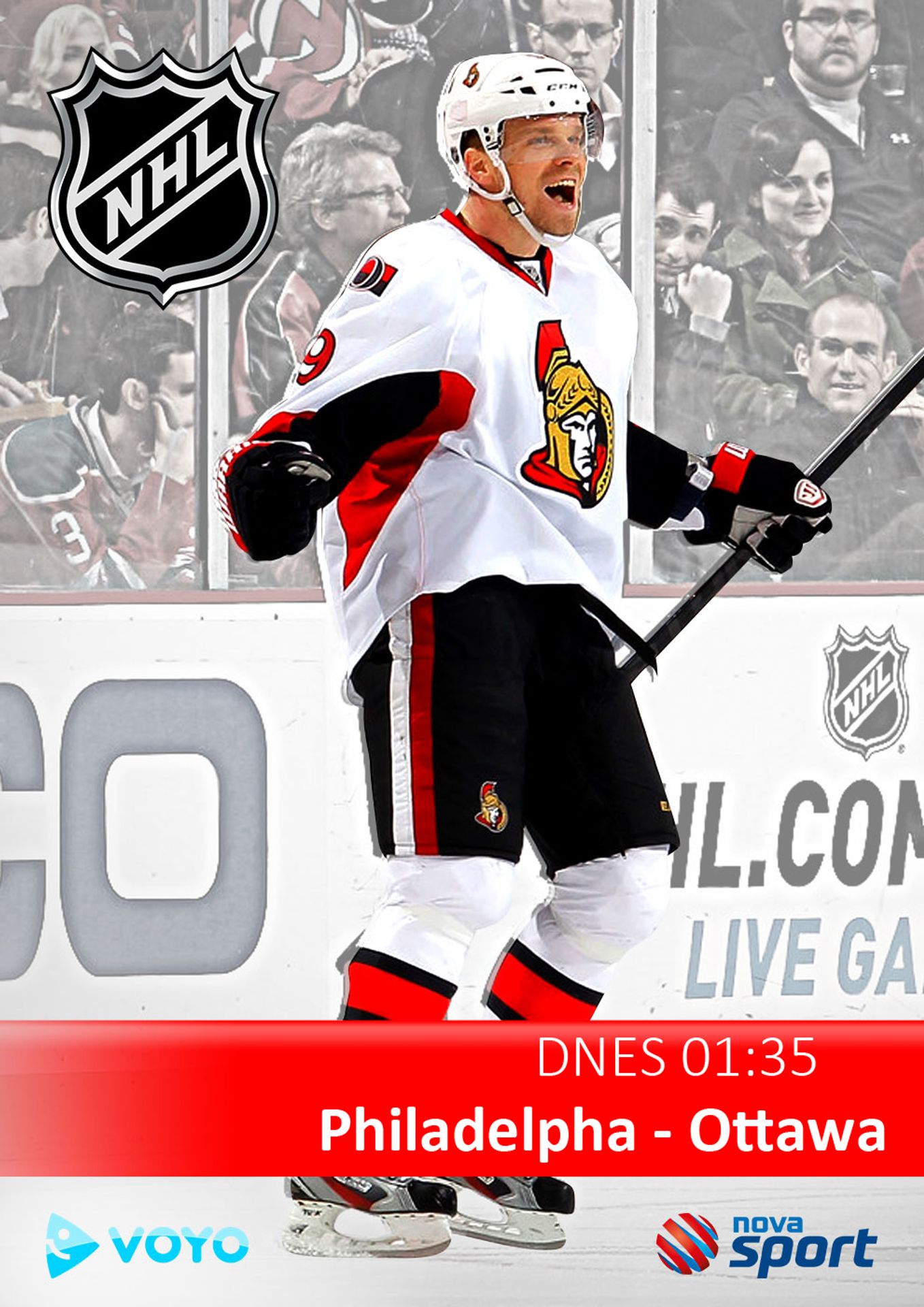 NHL - Ottawa - Philadelphia - Galerie: Povodeň v Praze III (9/25)