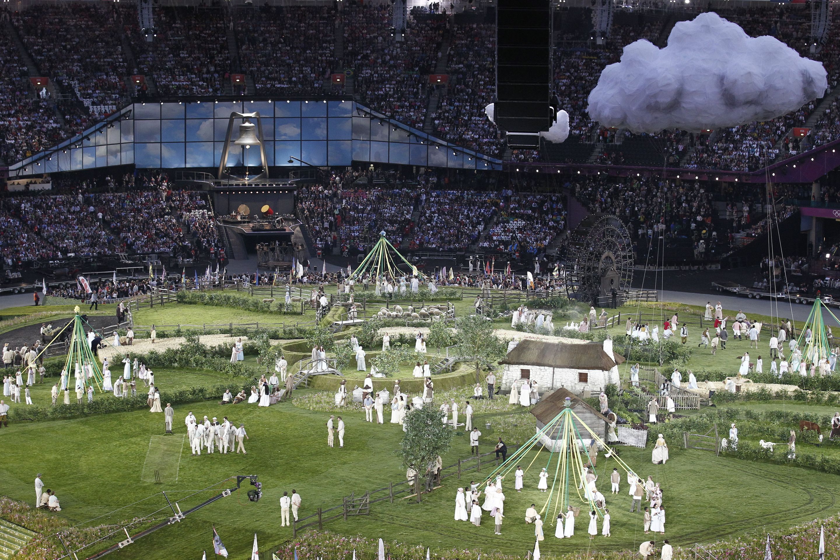 Slavnostní zahájení XX. letních olympijských her v Londýně - 15 - Slavnostní zahájení olympijských her (24/42)