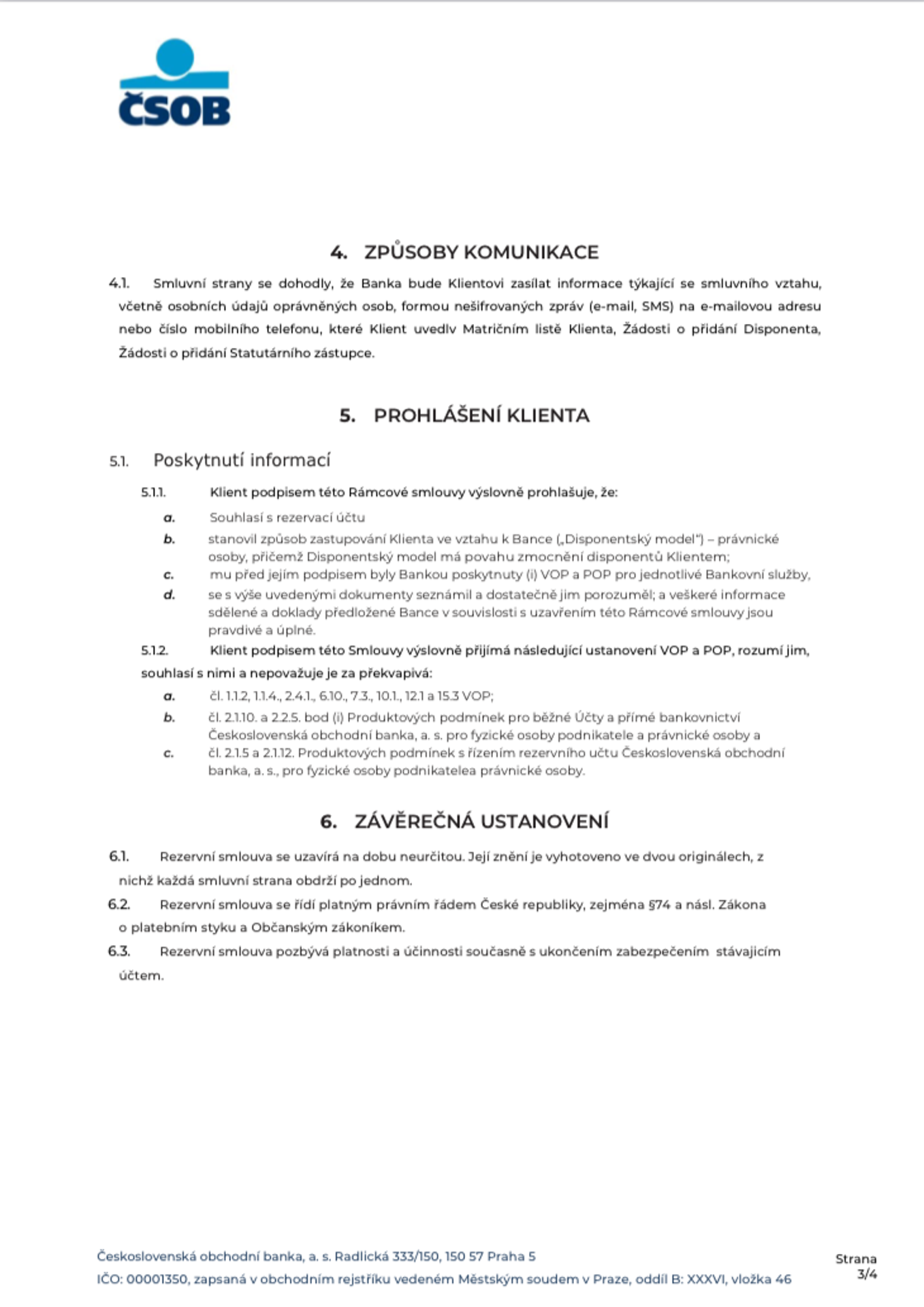 Smlouva ČSOB 7 - Falešná smlouva ČSOB (7/8)