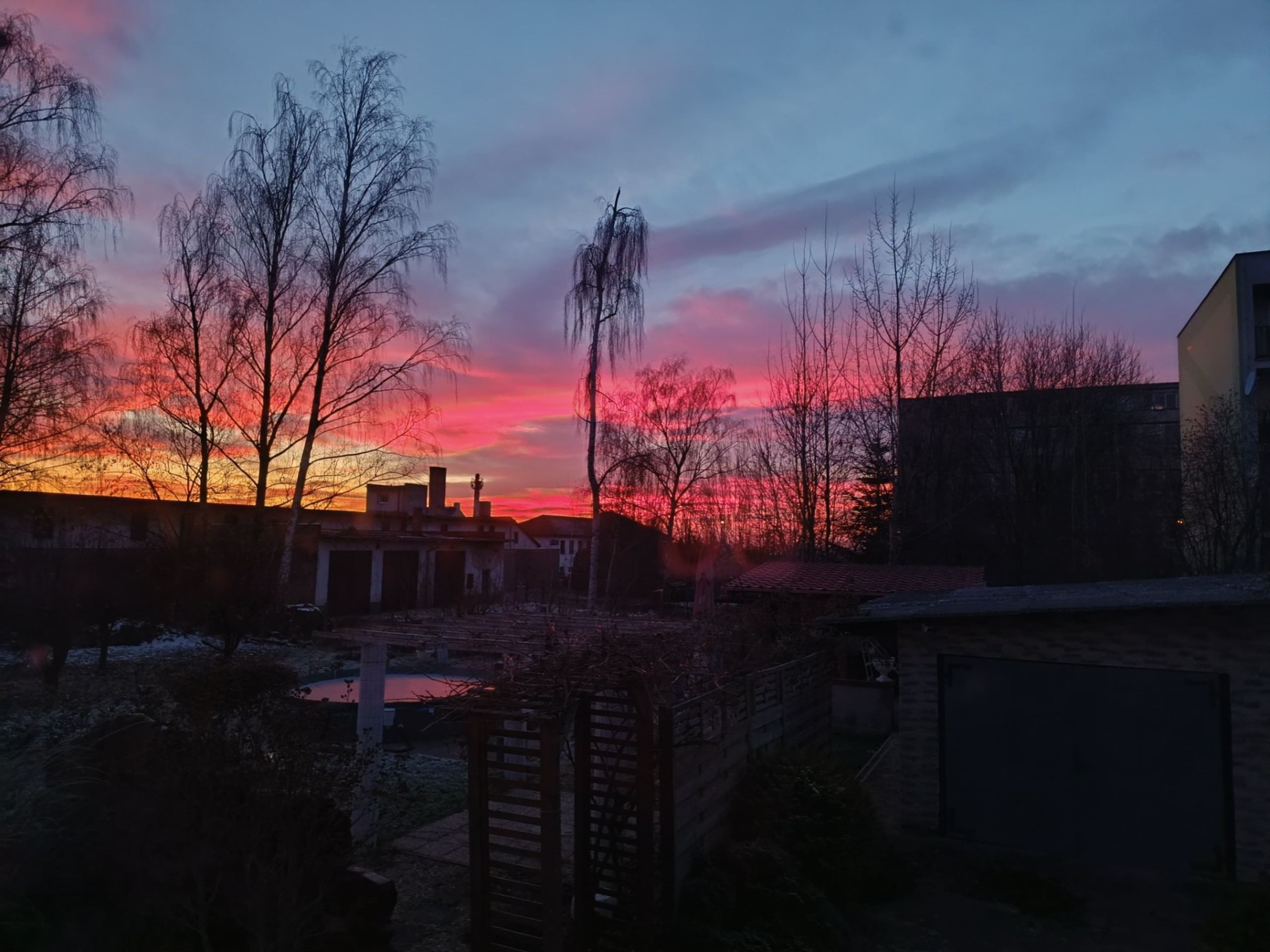 Nebeská podívaná nad Hořicemi - Novoroční nebeská podívaná nad Českem (4/9)