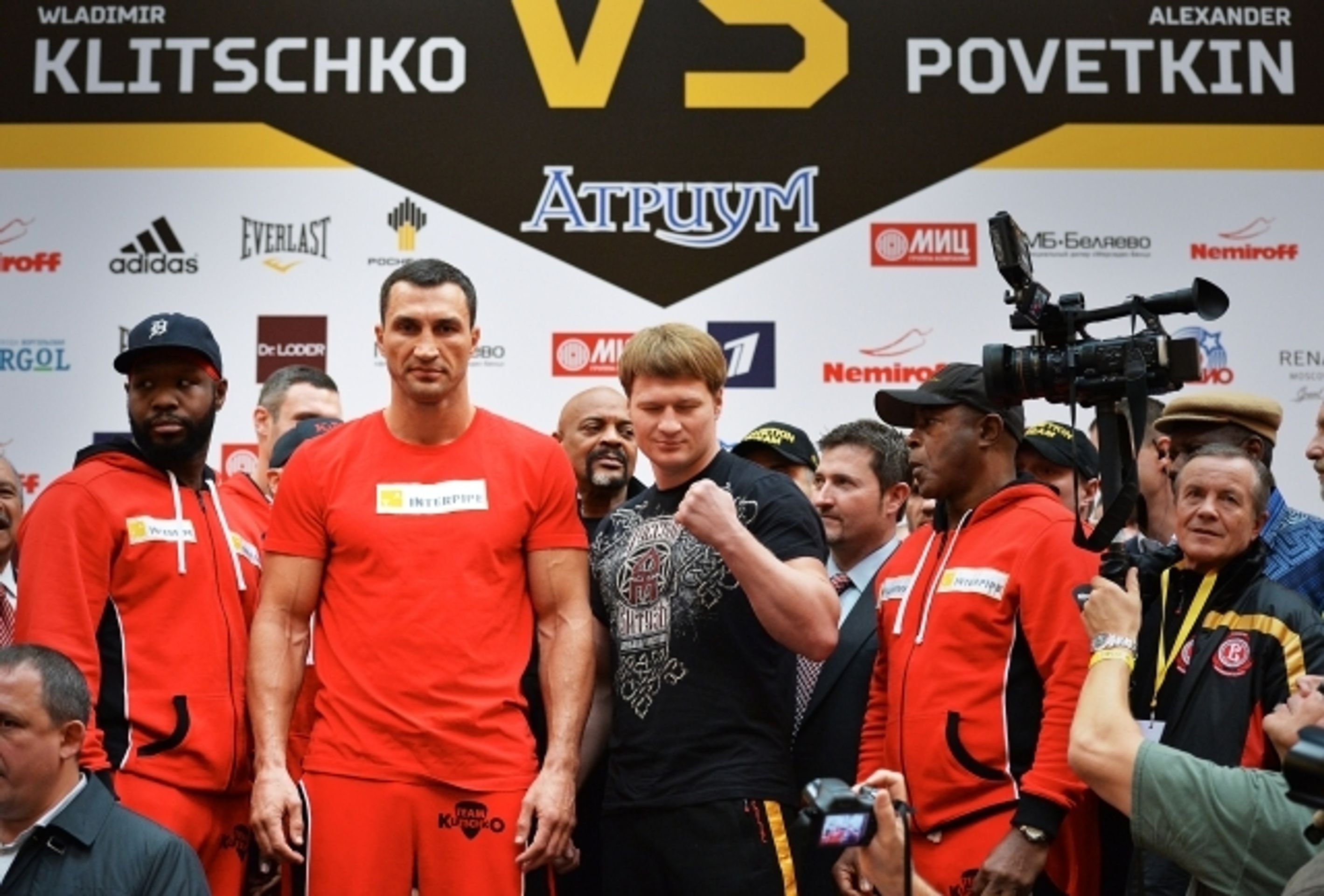 Kličko vs. Povětkin - 9 - GALERIE: Kličko a Povětkin se chystají na zápas (5/9)