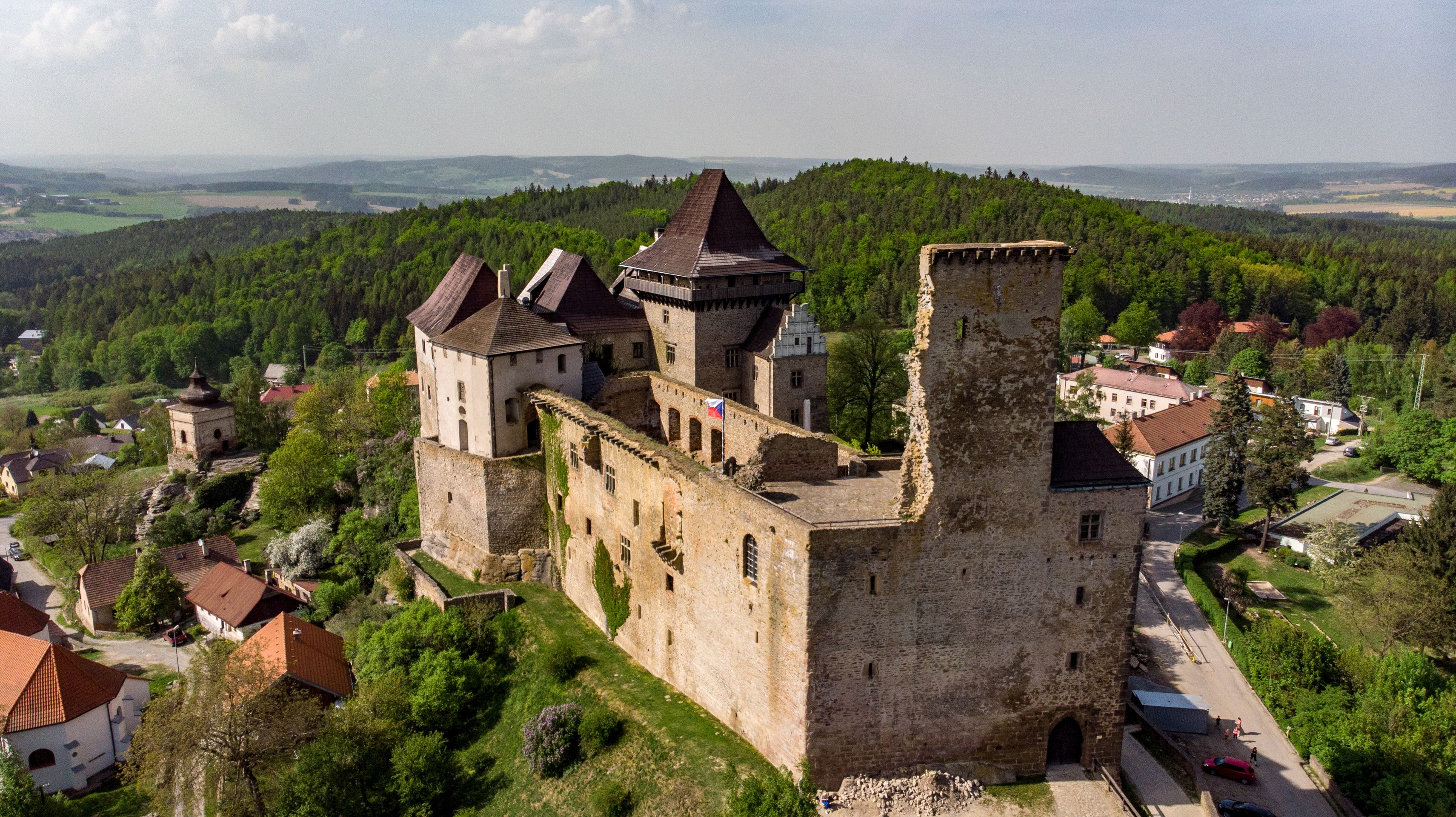 Hrad Lipnice na Vysočině - Zajímavá místa v České republice (19/20)