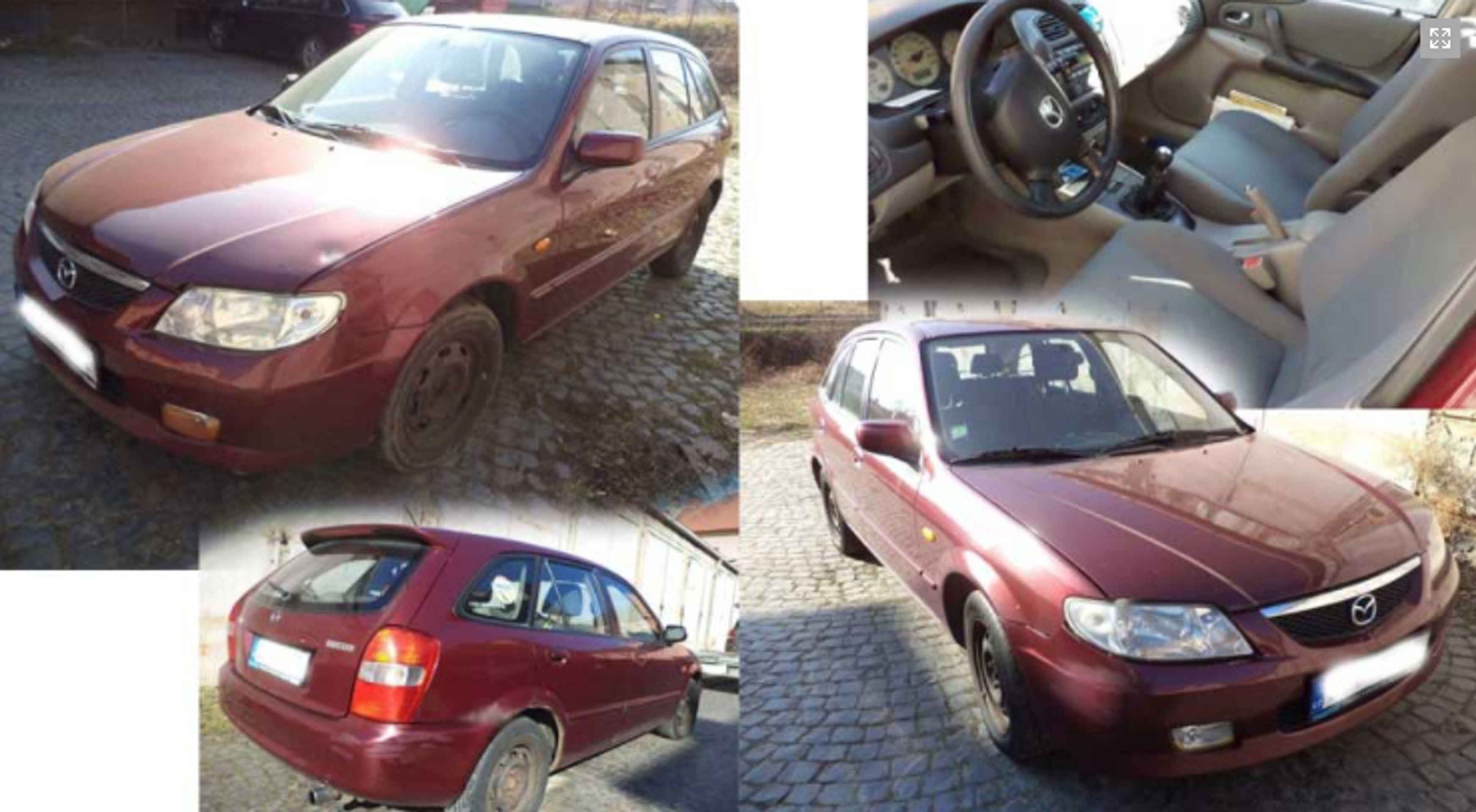 Exekuční dražba - Mazda 323 - GALERIE: Exekuční dražby automobilů (6/10)