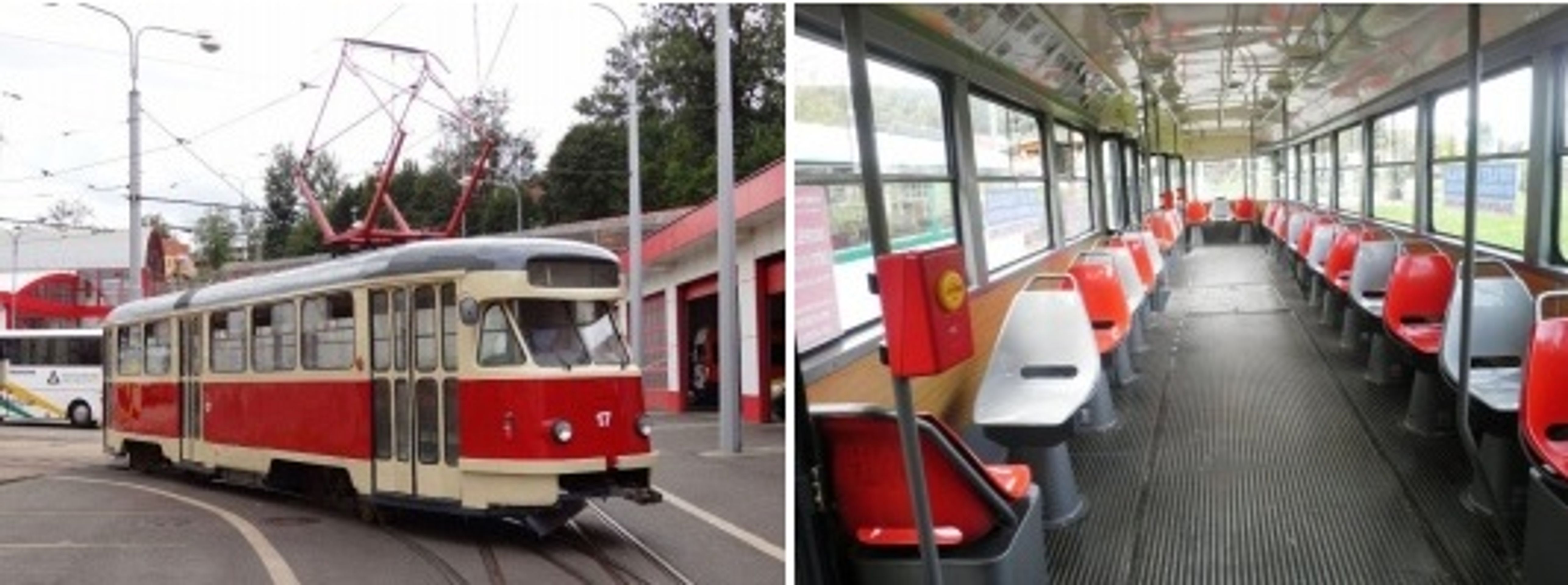 Tramvaj T2R č. 17 z roku 1961 - GALERIE: Historické tramvaje DPMLJ (2/4)