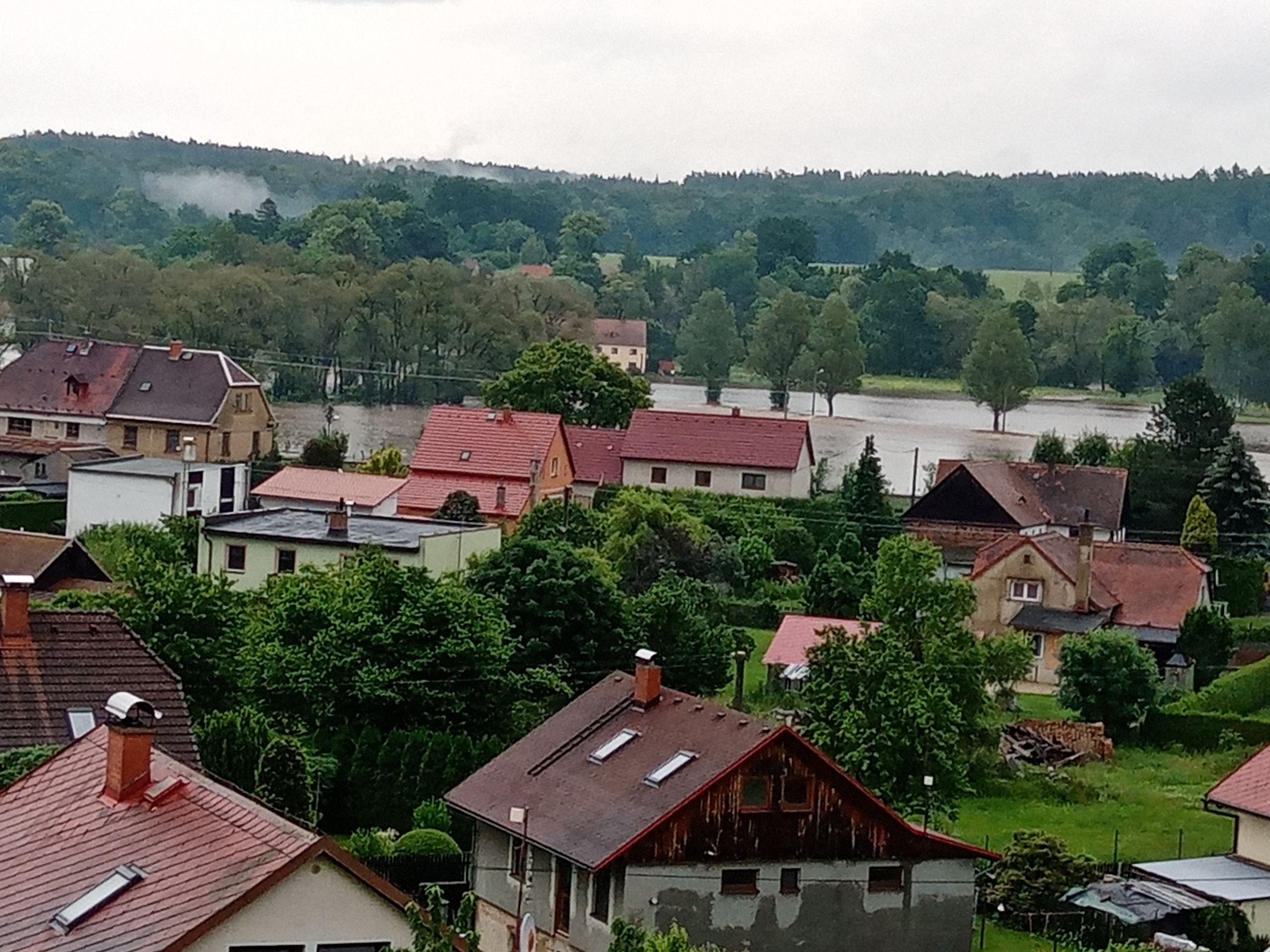 Zaplavená Višňová - GALERIE: Záplavy v obci Višňová (5/5)