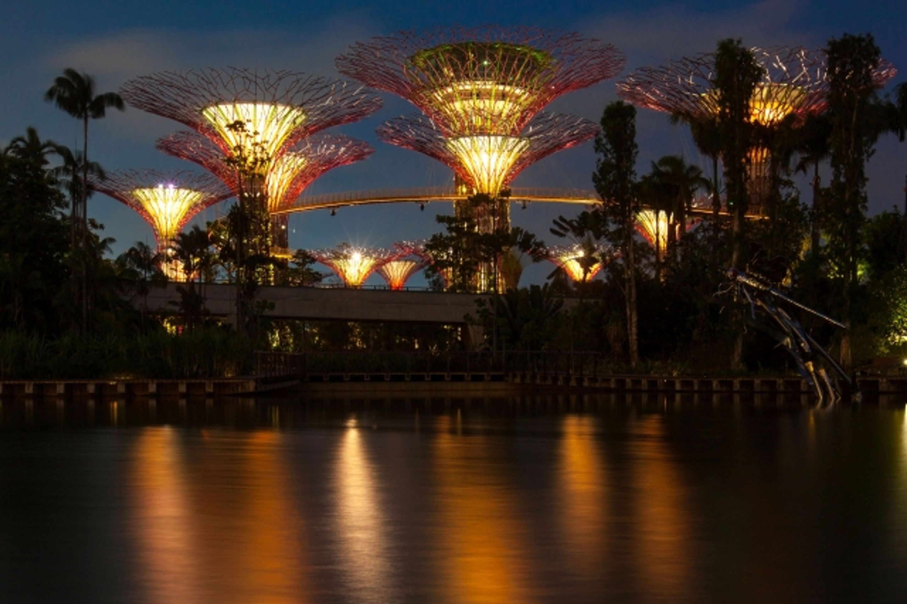 Marina Bay Sands 3 - Zahrada budoucnosti v Singapuru (3/6)