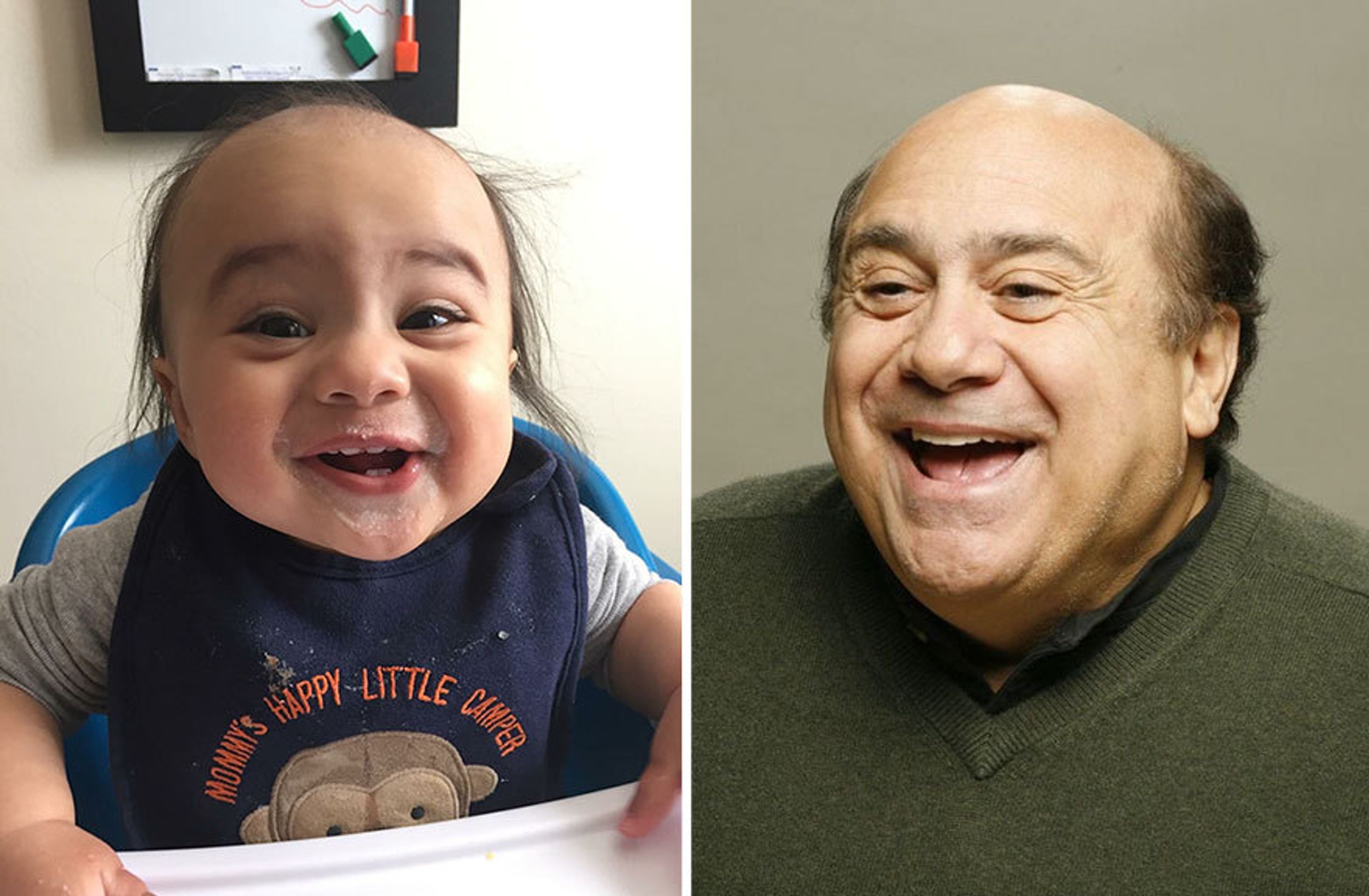 Danny DeVito - GALERIE: Děti, které vypadají jako celebrity (12/13)