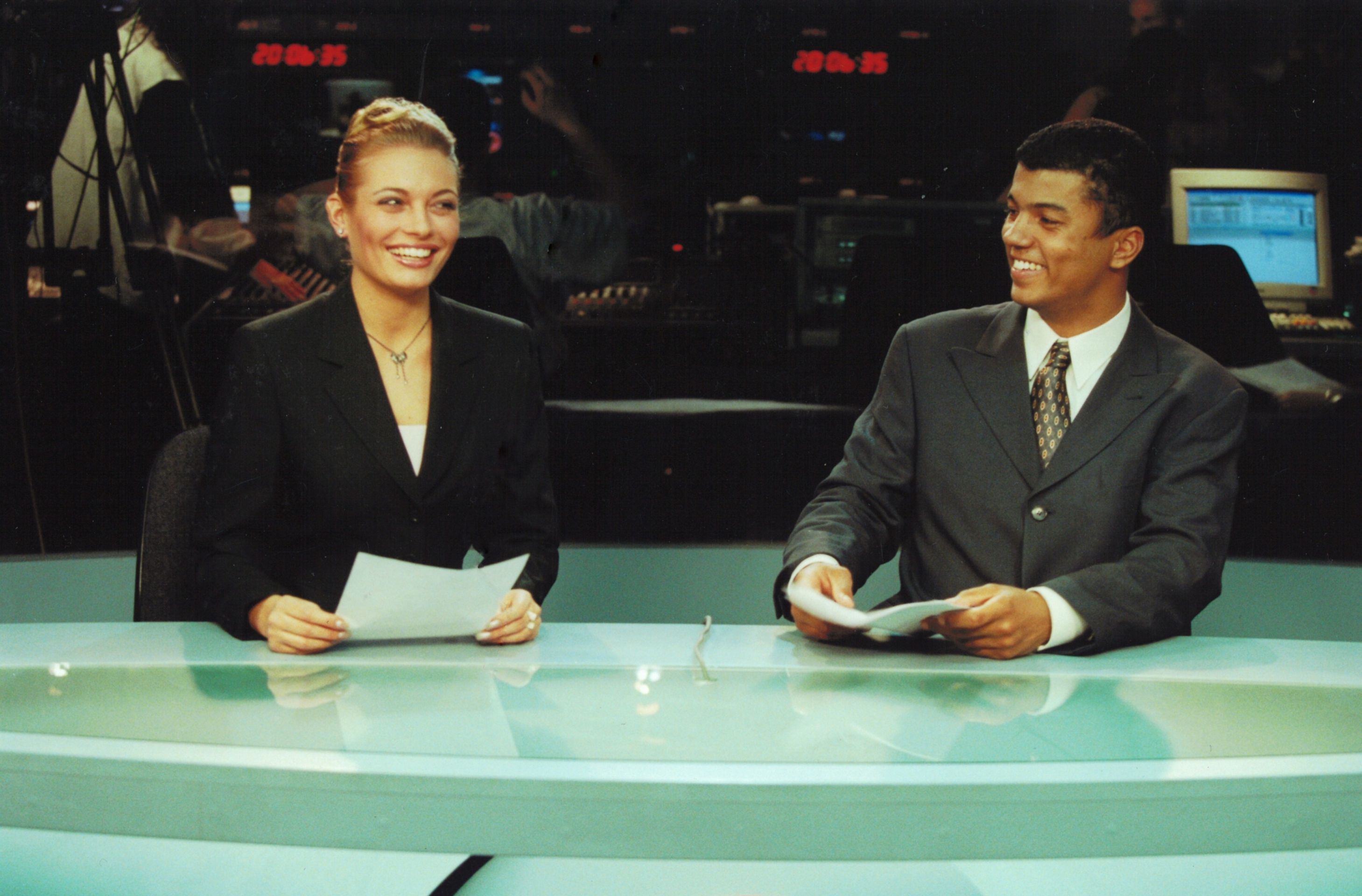 Lucie Borhyová a Rey Koranteng v roce 1999 - Lucie Borhyová a Rey Koranteng (3/17)