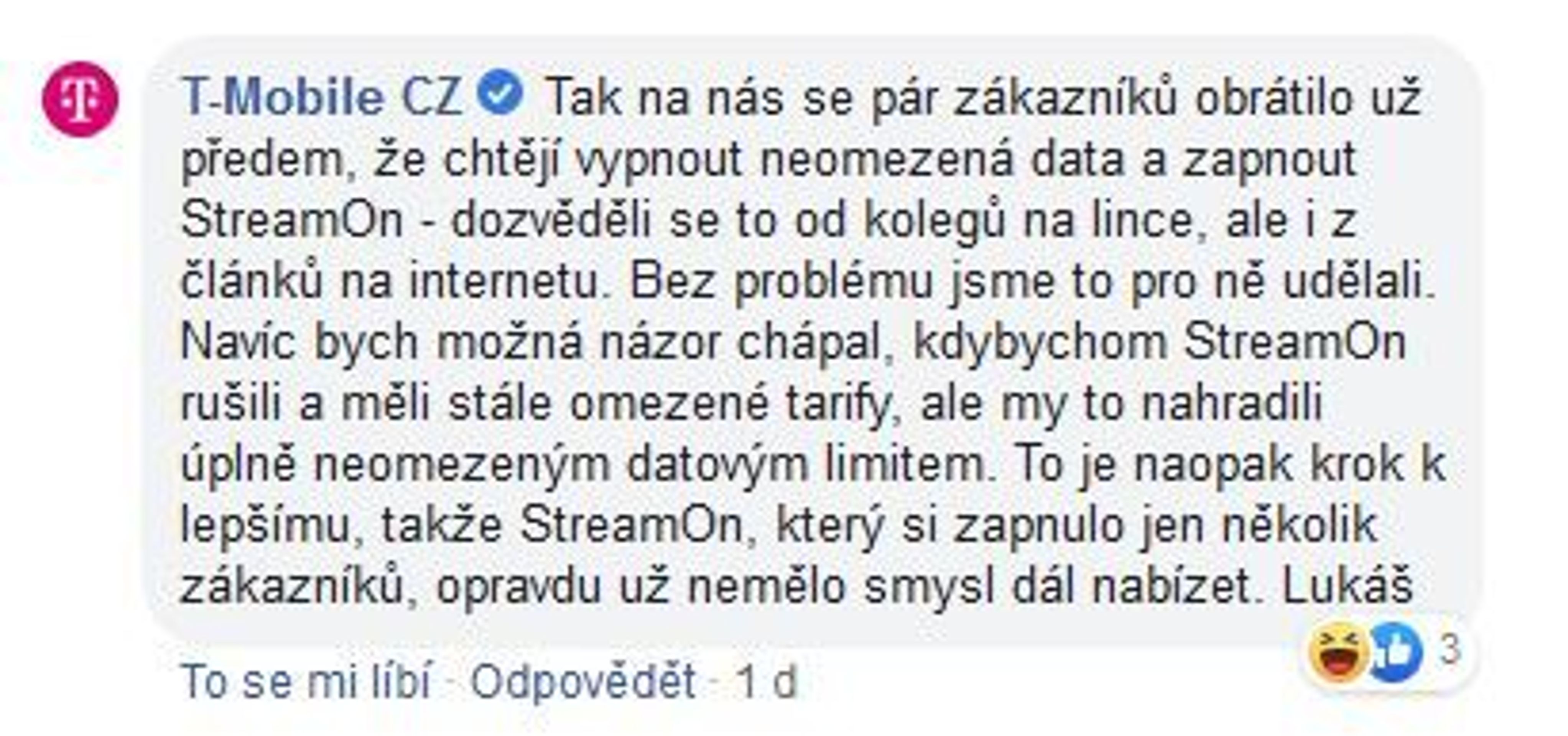 T-Mobile vypnul službu StreamOn - 3 - T-Mobile vypnul službu StreamOn (2/4)