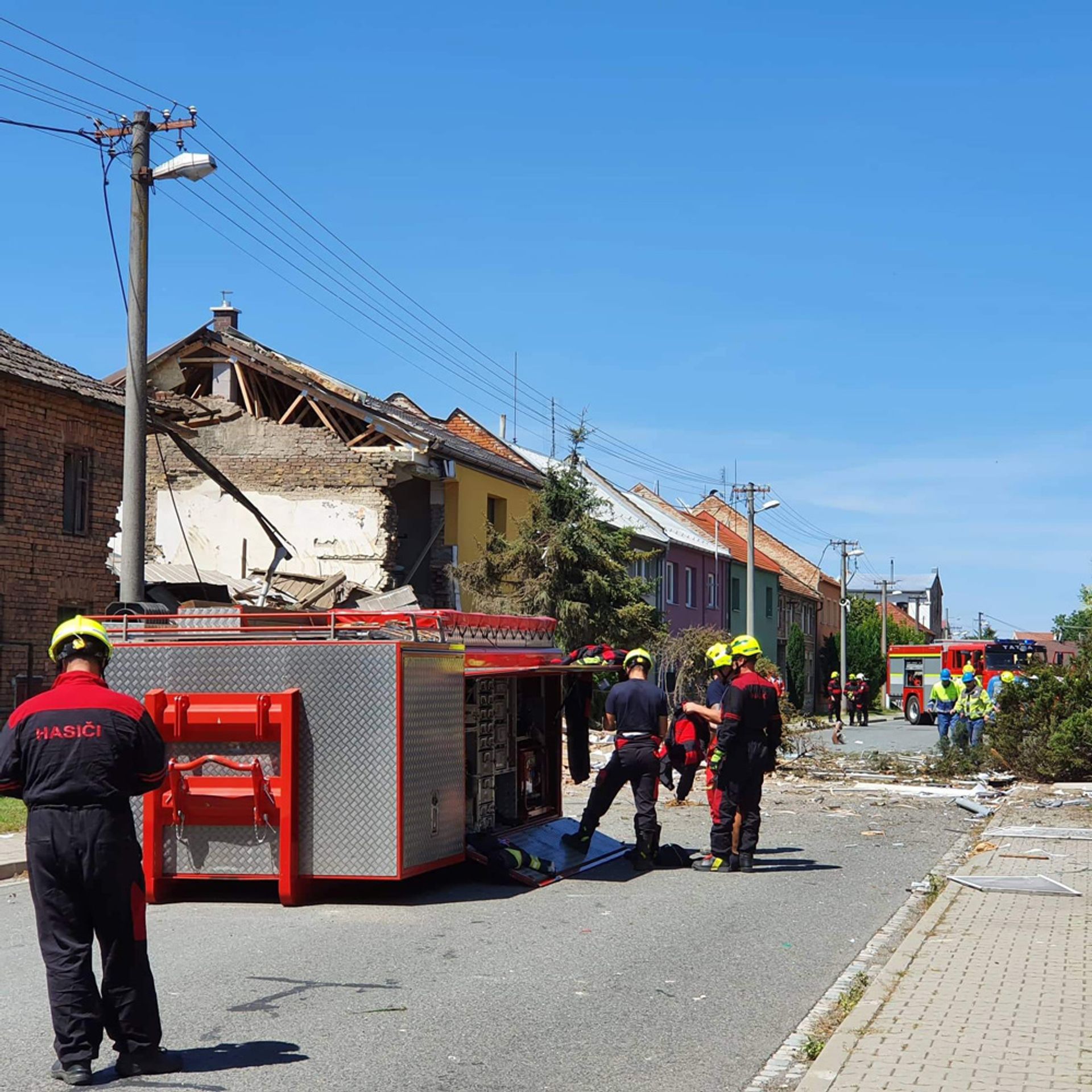 Exploze u Prostějova (3) - Výbuch domu v Olšanech u Prostějova (7/14)