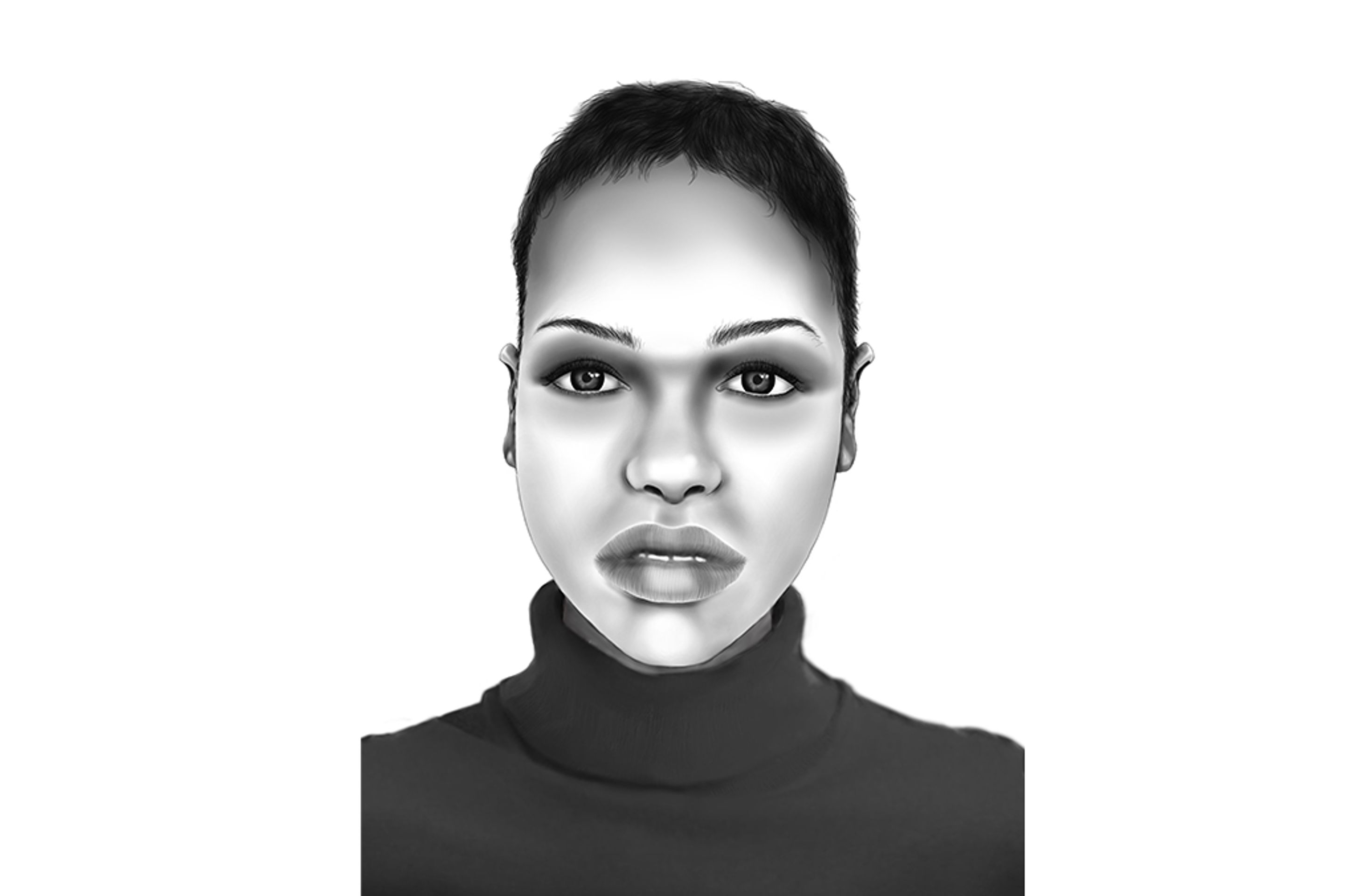 Žena nalezená v Teteringenu, 25. prosince 1990, Nizozemsko, rekonstrukce vzhledu - Policie hledá identitu 22 zavražděných žen (89/120)