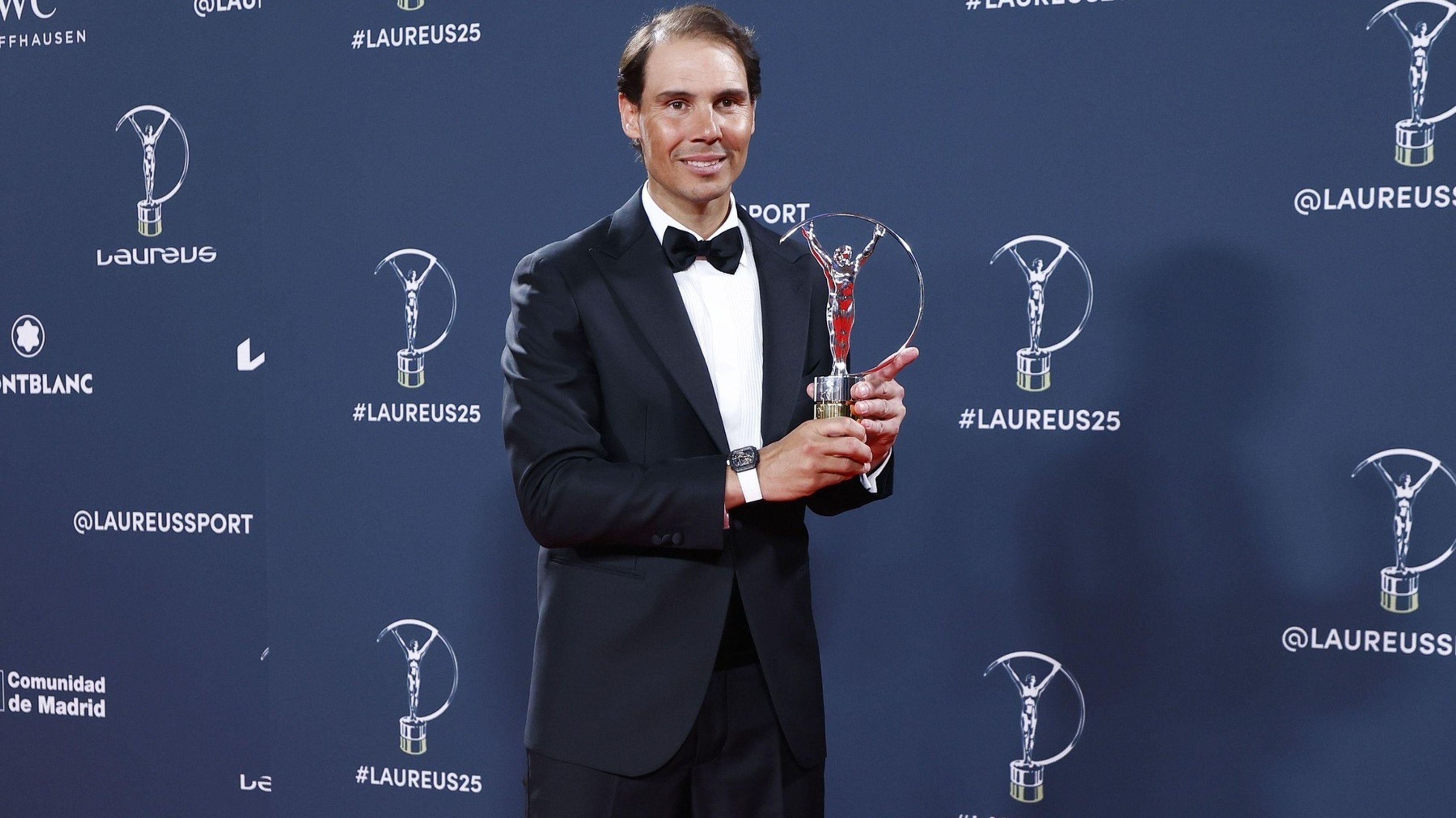 Rafael Nadal (cropped) - Sportovní celebrity na Laureus Awards (6/12)