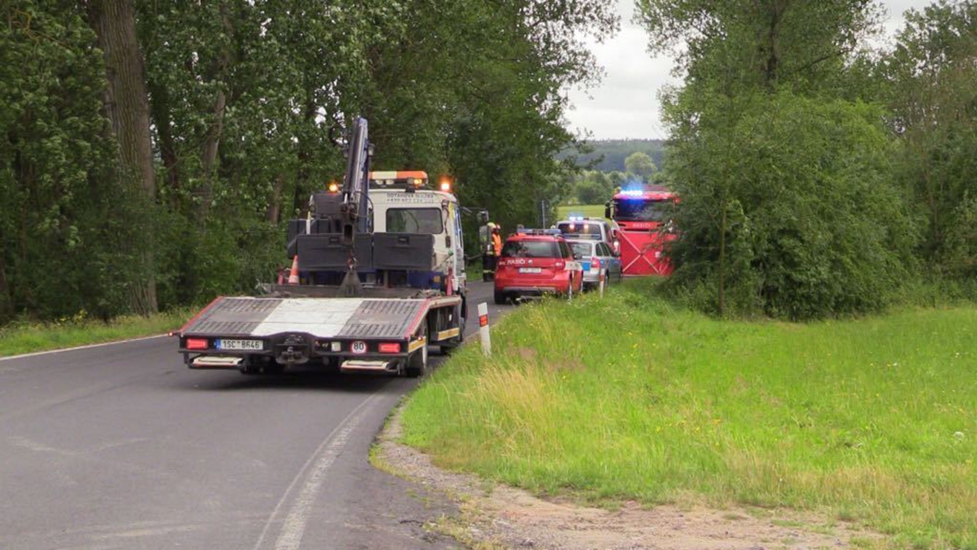 Smrtelná dopravní nehoda na Mladoboleslavsku - 4 - GALERIE: Smrtelná dopravní nehoda na Mladoboleslavsku (4/4)