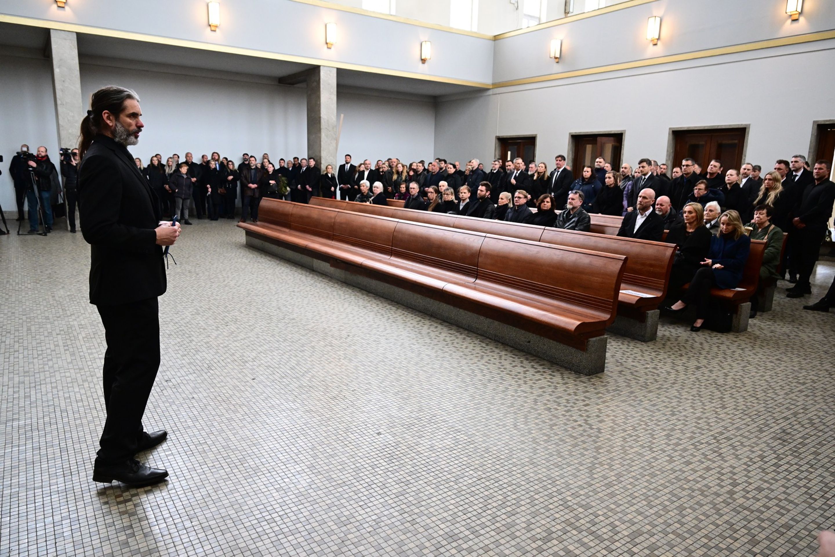 Pohřeb Tomáše Kloučka - Pohřeb hokejisty Tomáše Kloučka (4/6)