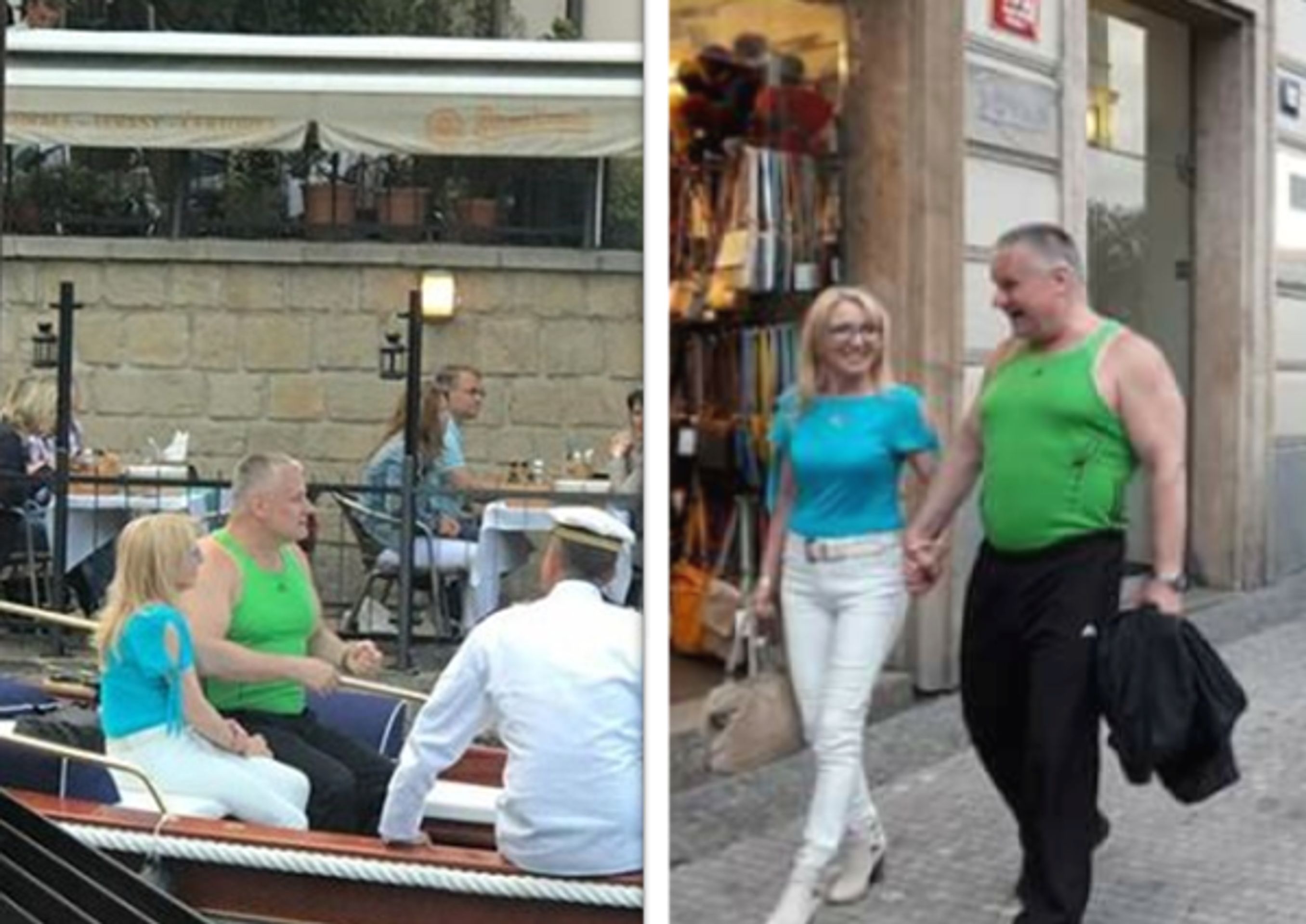 Jiří Kajínek s přítelkyní na procházce Prahou - GALERIE: Kajínkův první den na svobodě (1/11)