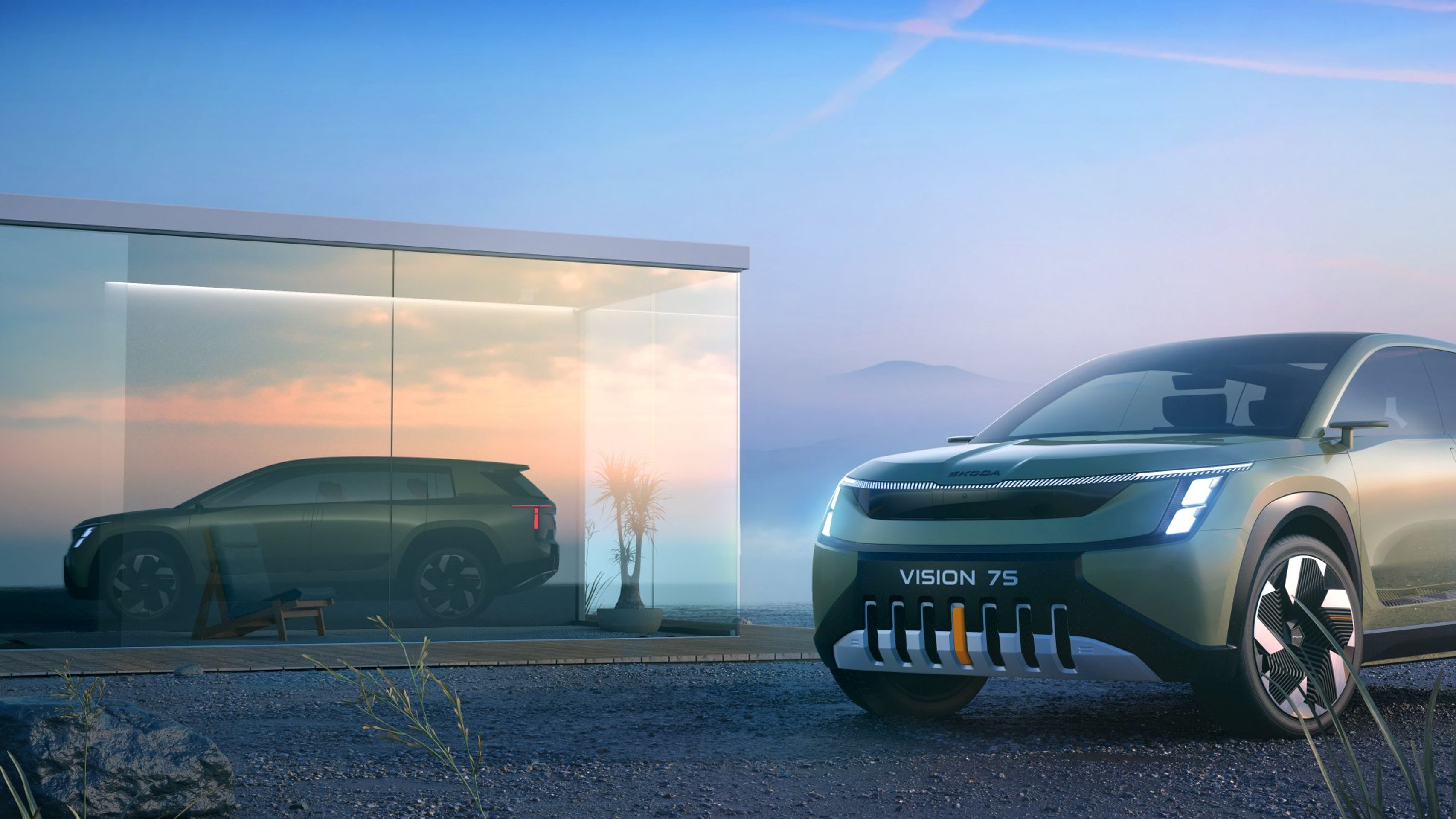 Koncept Škoda Vision 7S - Studie budoucího sedmimístného elektromobilu Škoda Vision 7S (5/14)