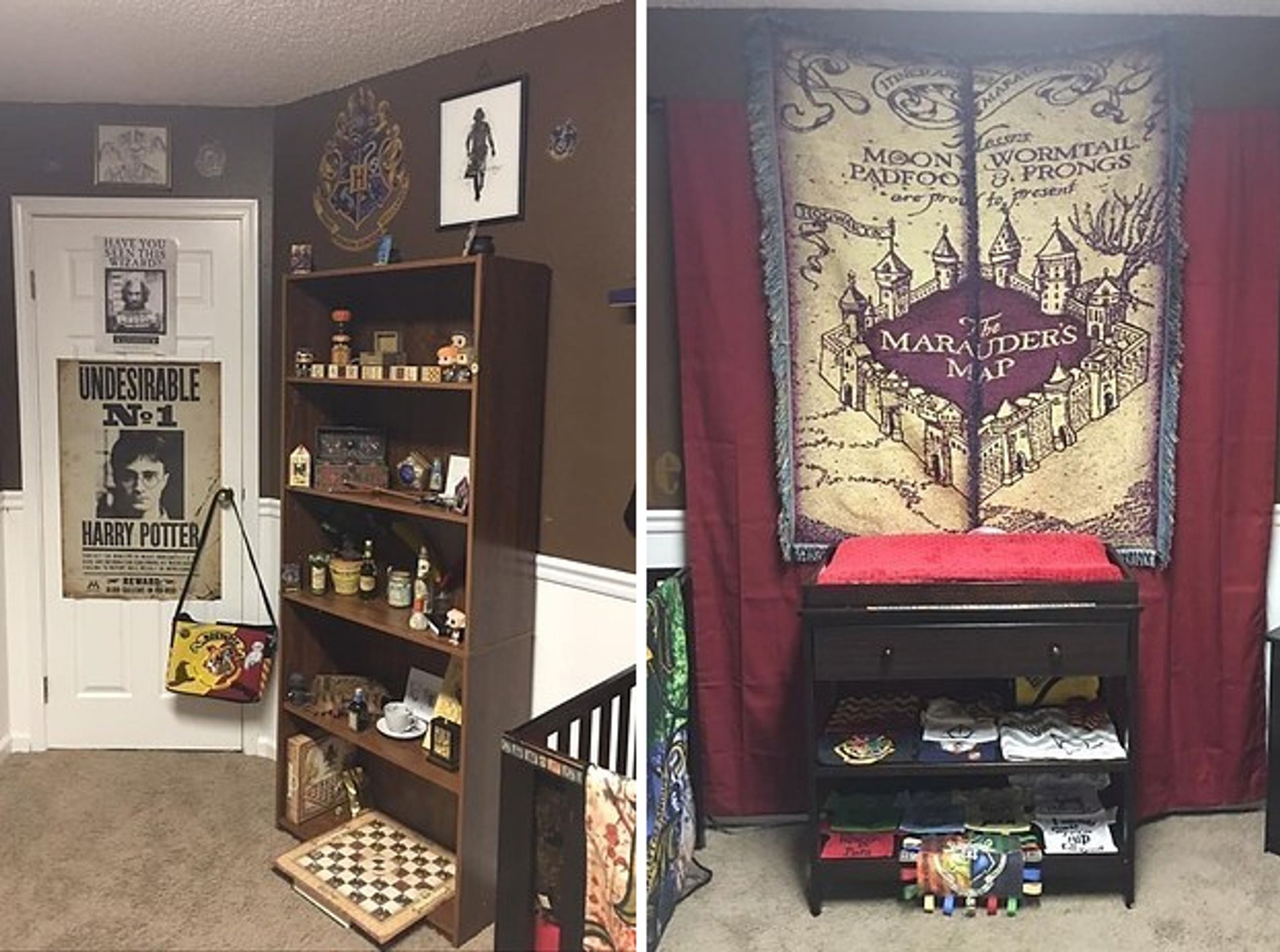 Pokoj inspirovaný Harry Potterem - 5 - GALERIE: Pokoj inspirovaný Harry Potterem (5/8)