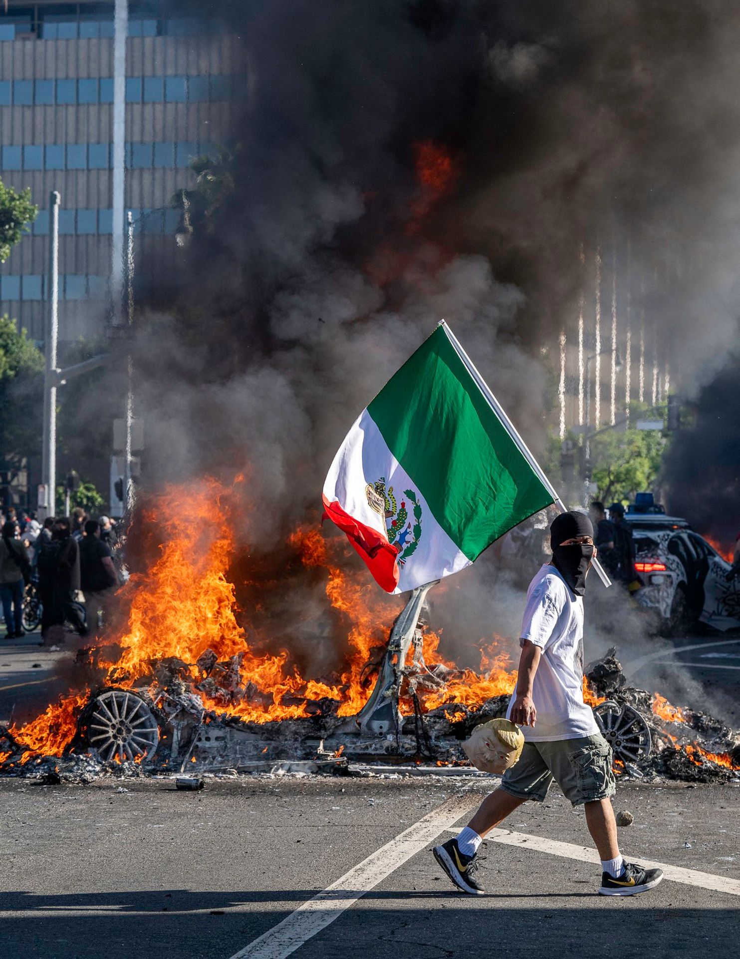 Protesty v Los Angeles, 9. 6. 2025 (2) - Protesty v Los Angeles (6/6)