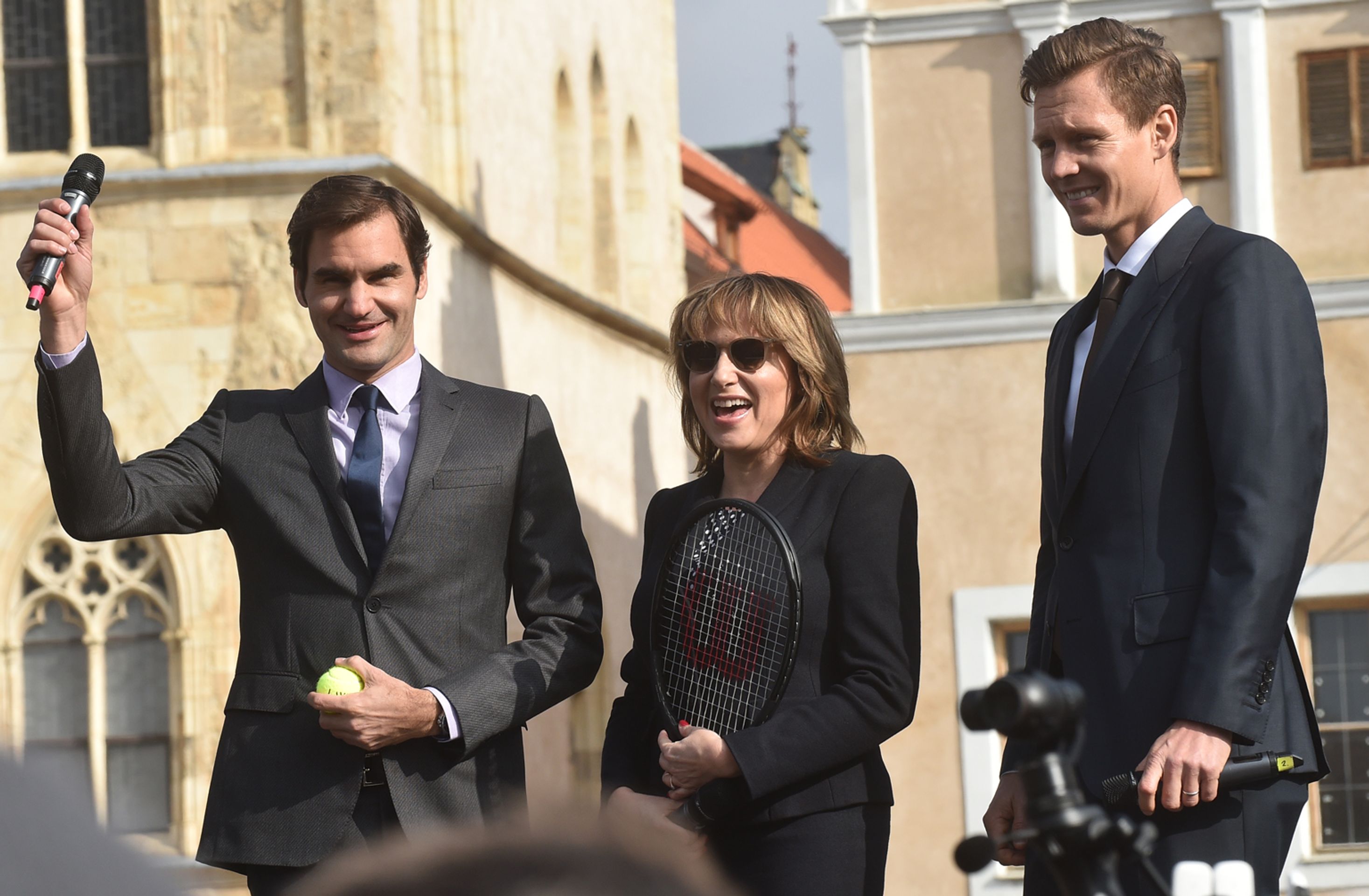 Roger Federer v Praze - 6 - GALERIE: Tenista Roger Federer přijel do Prahy (6/11)