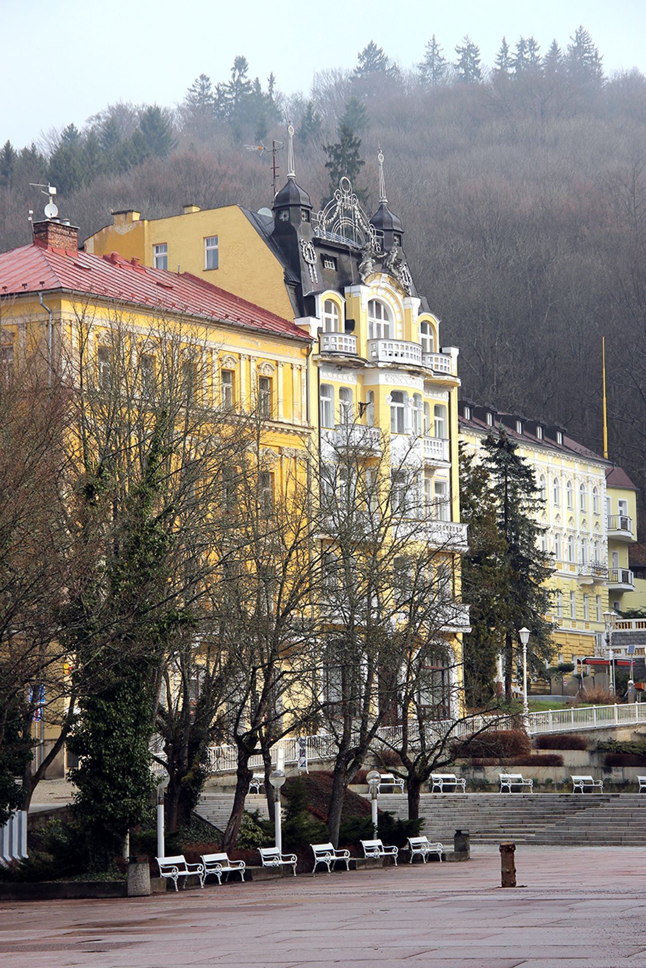 Nabízené nemovitosti ÚZSVM - Lázeňský Dům Mercur - 5 - GALERIE: Nabízené nemovitosti ÚZSVM (9/37)