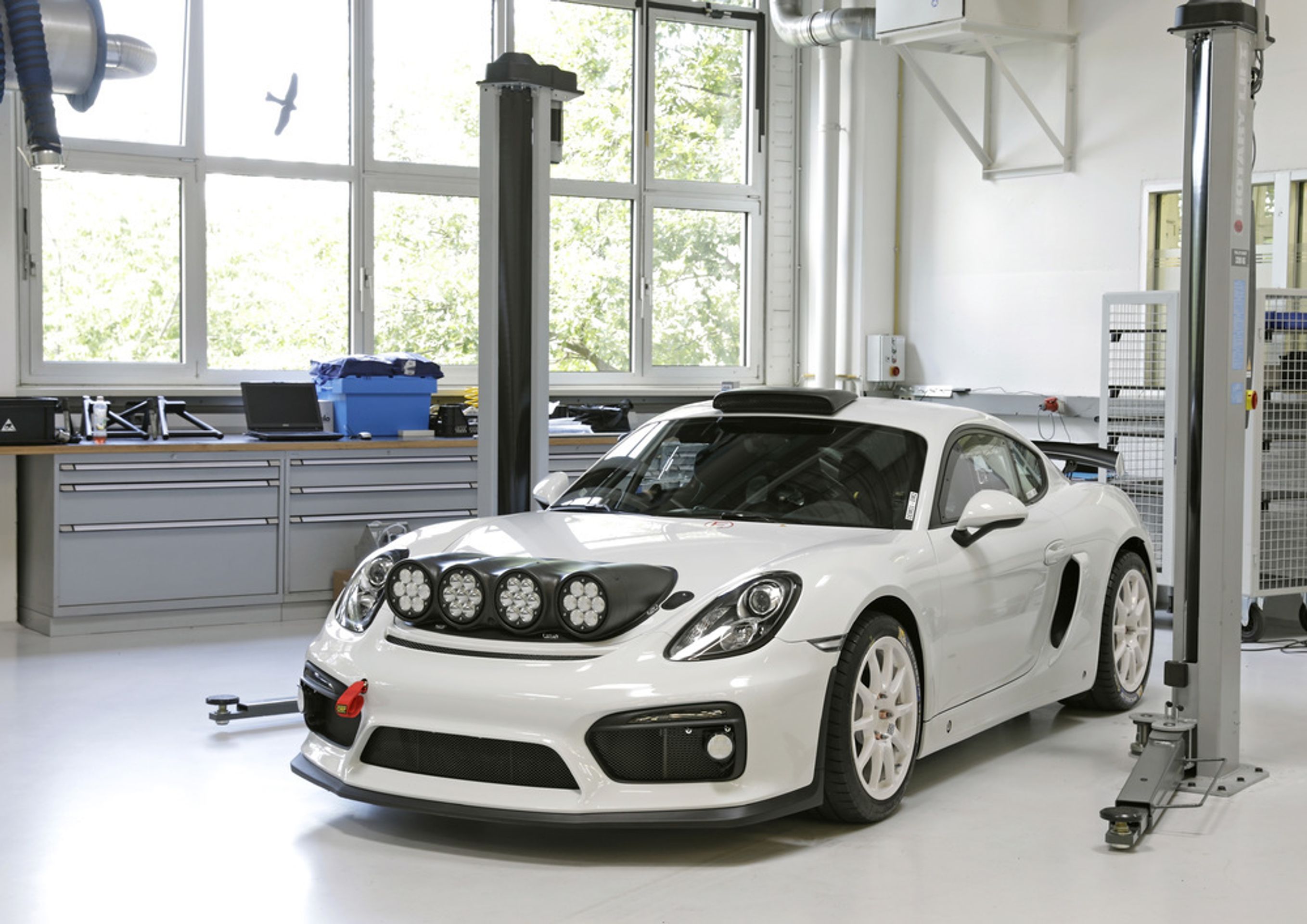 Porsche Cayman GT4 Rallye - 23 - Fotogalerie: Koncept závodního Porsche Cayman GT4 (11/11)