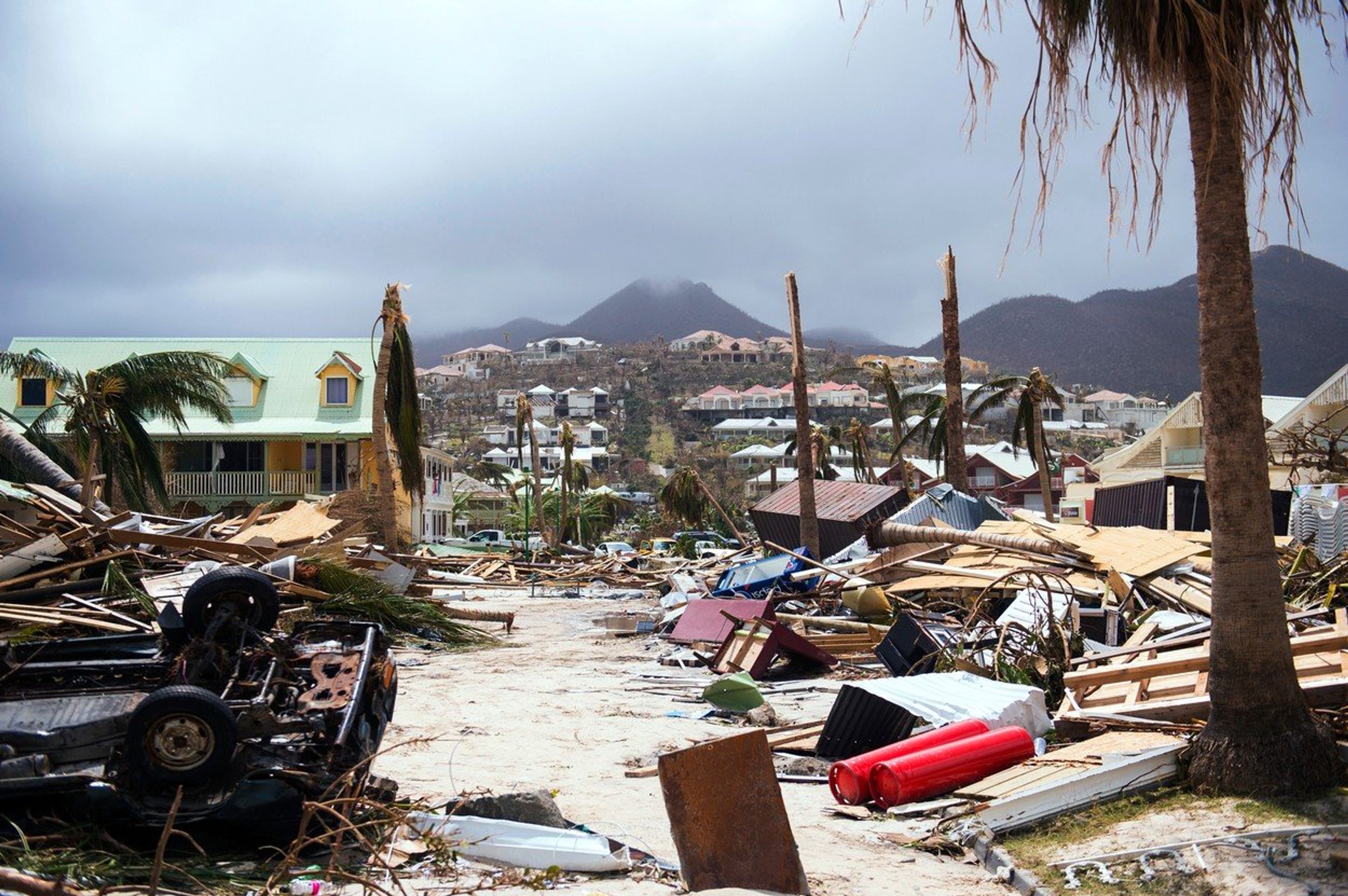 Zkáza po hurikánu Irma na Svatém Martinu - GALERIE: Hurikán Irma (11/13)