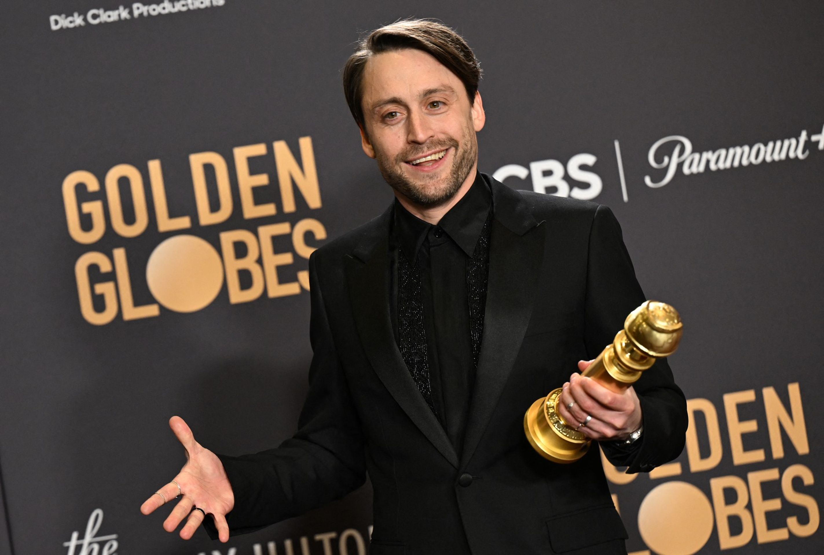 Kieran Culkin, 7. 1. 2024 Zlaté glóby - Zlaté glóby 2024 (6/15)