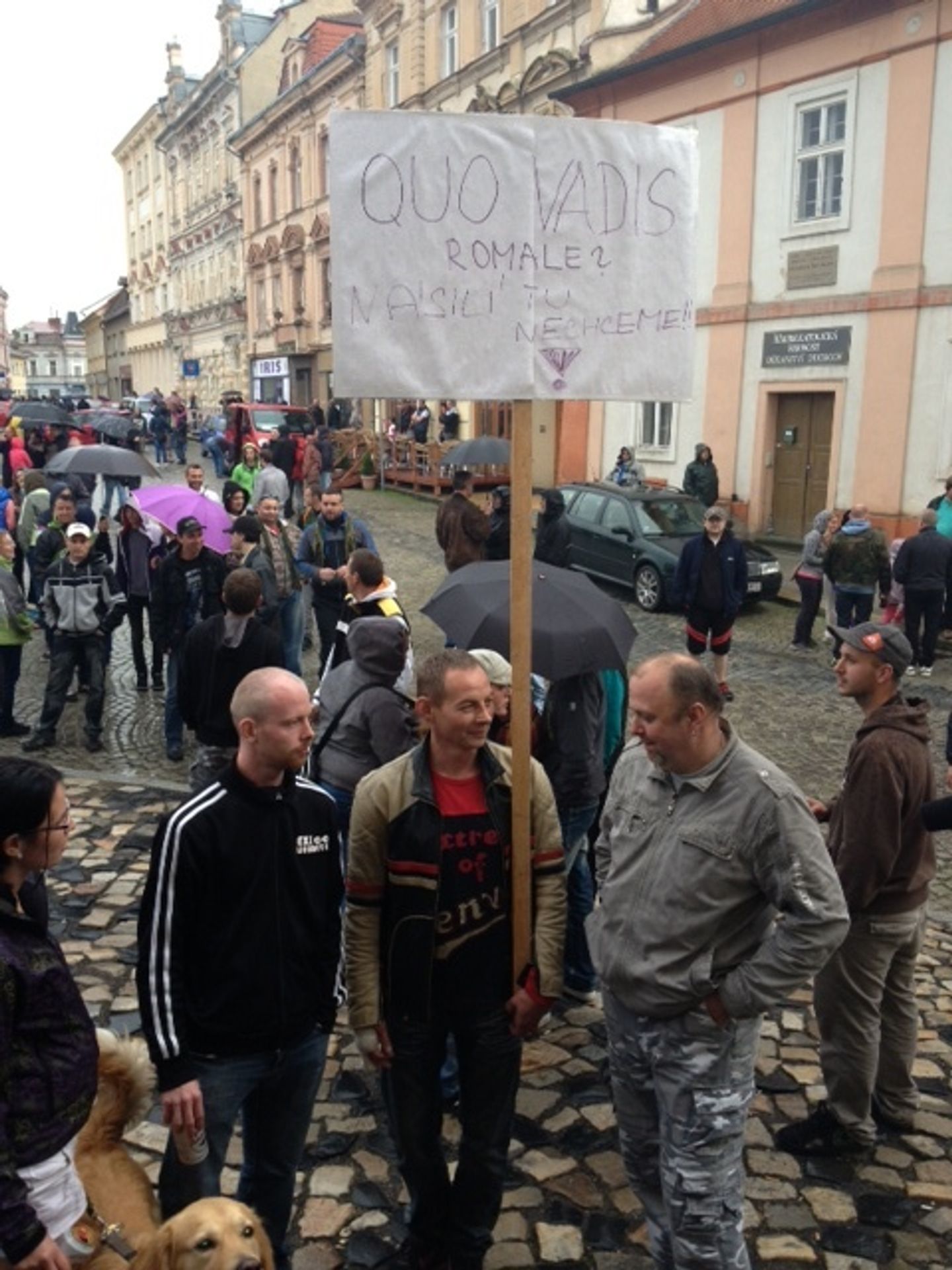 Potyčka v Duchcově - 1 - GALERIE: Potyčka v Duchcově (1/8)
