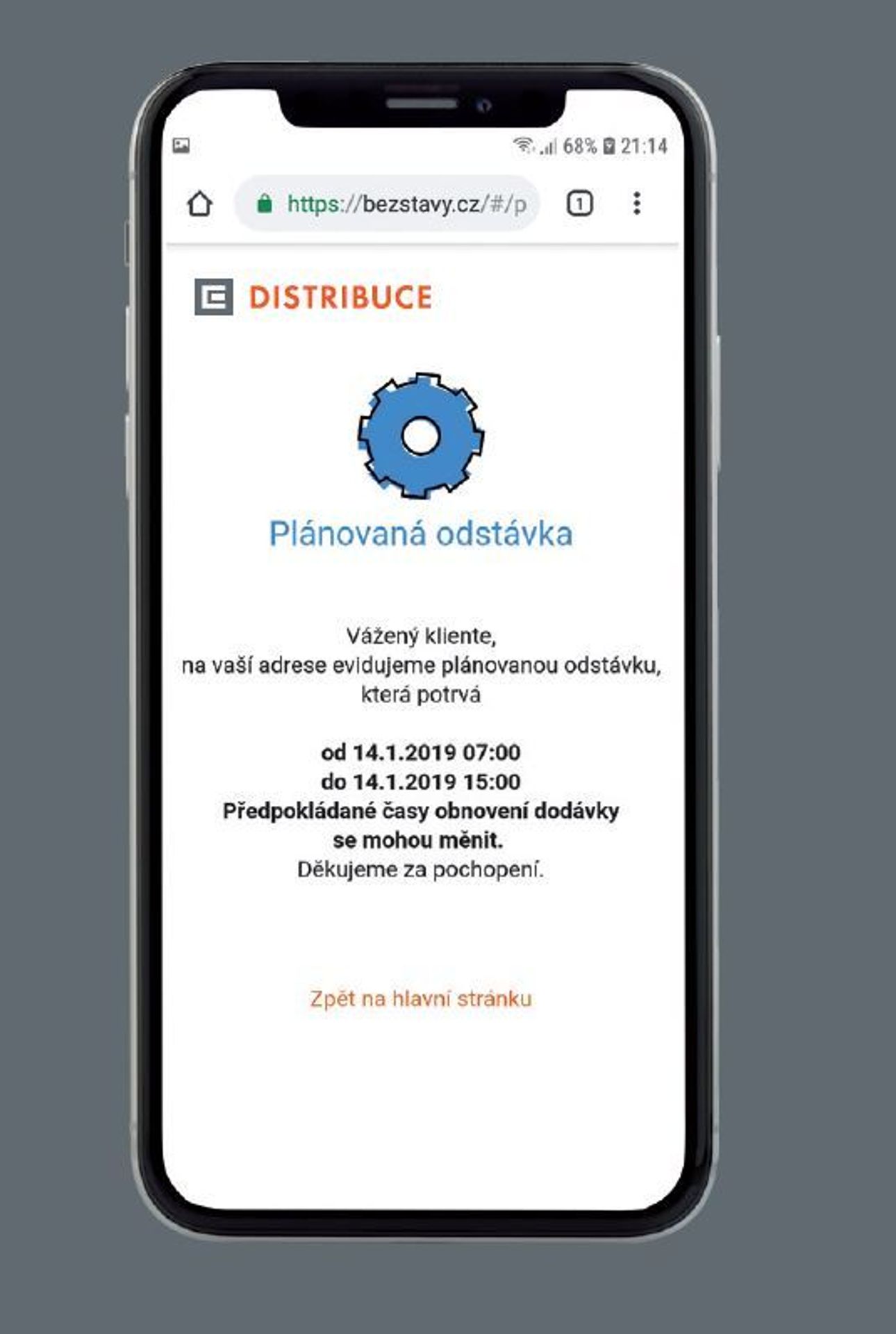 ČEZ - bez štávy - 3 - GALERIE: Nový web k hlášení výpadků elektřiny (1/3)