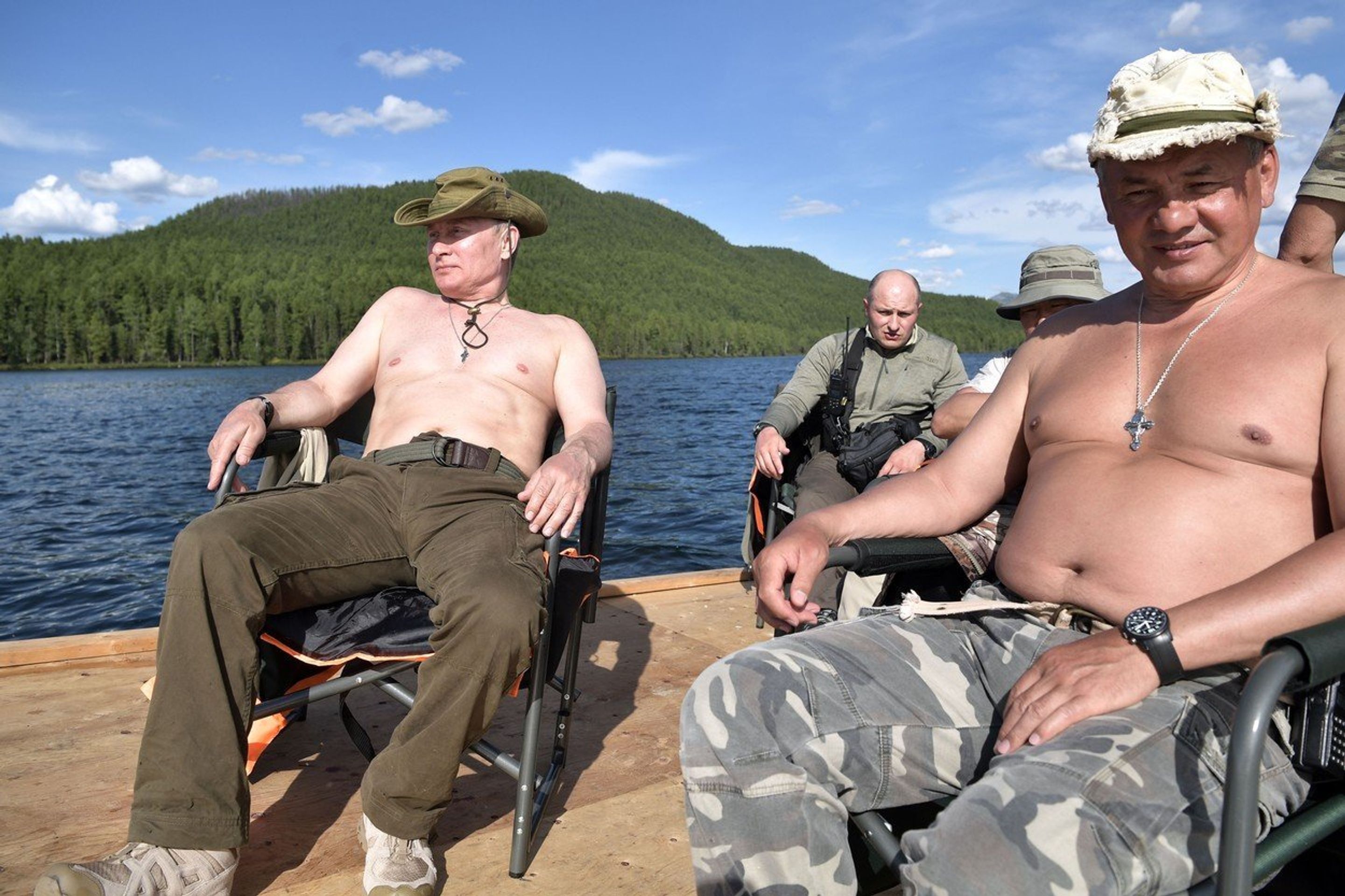 Putin na dovolené - 8 - GALERIE: Vladimir Putin na dovolené (2/9)