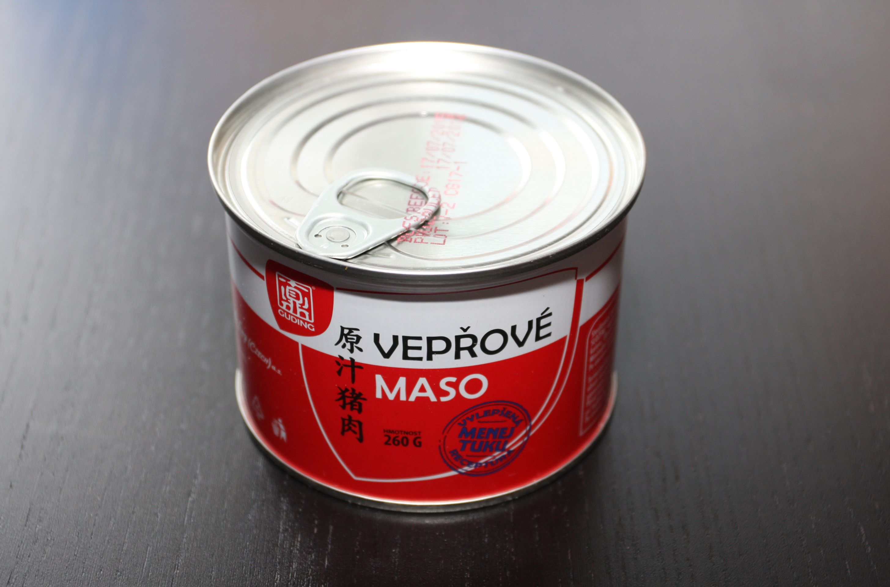 Test - vepřové maso - Guding - GALERIE: Test vepřových konzerv (13/15)