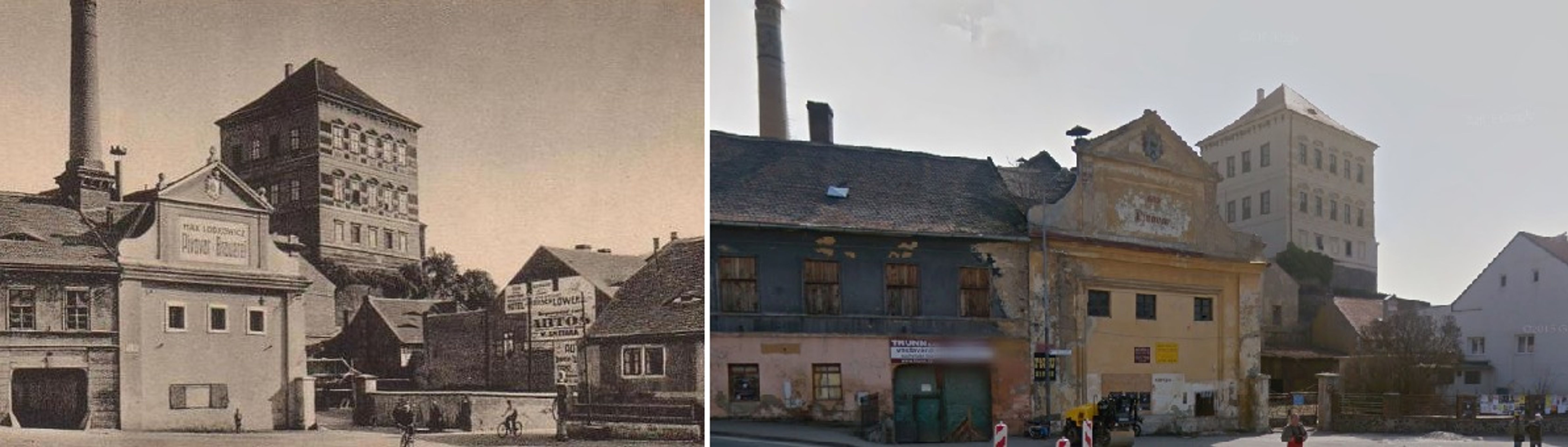Pohled do historie - Ústecký kraj - Bílina, pivovar - GALERIE: Historické fotky - Ústecký kraj (10/30)