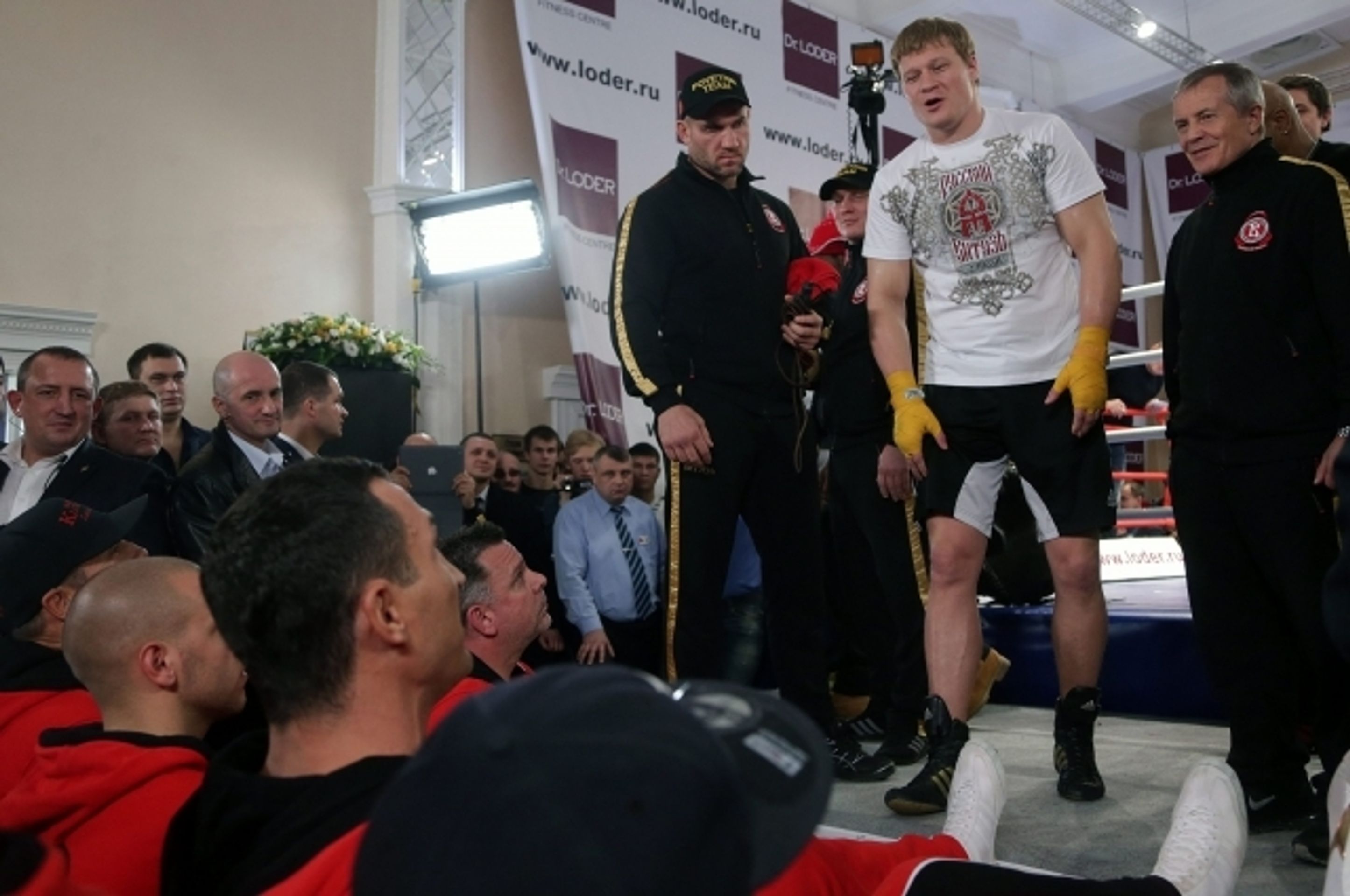 Kličko vs. Povětkin - 4 - GALERIE: Kličko a Povětkin se chystají na zápas (8/9)