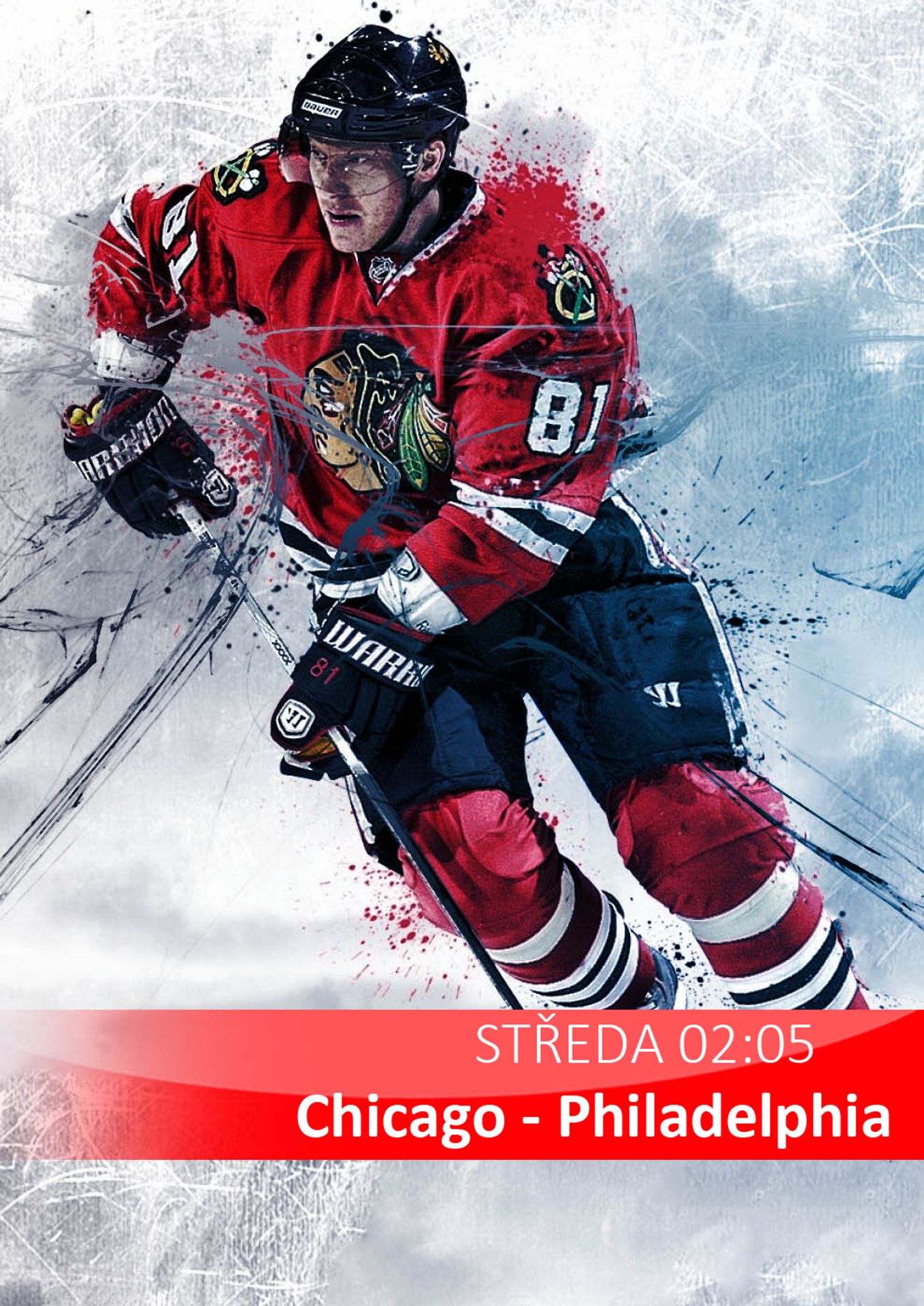 NHL - Chicago - Philadelphia - Galerie: Povodeň v Praze III (10/25)