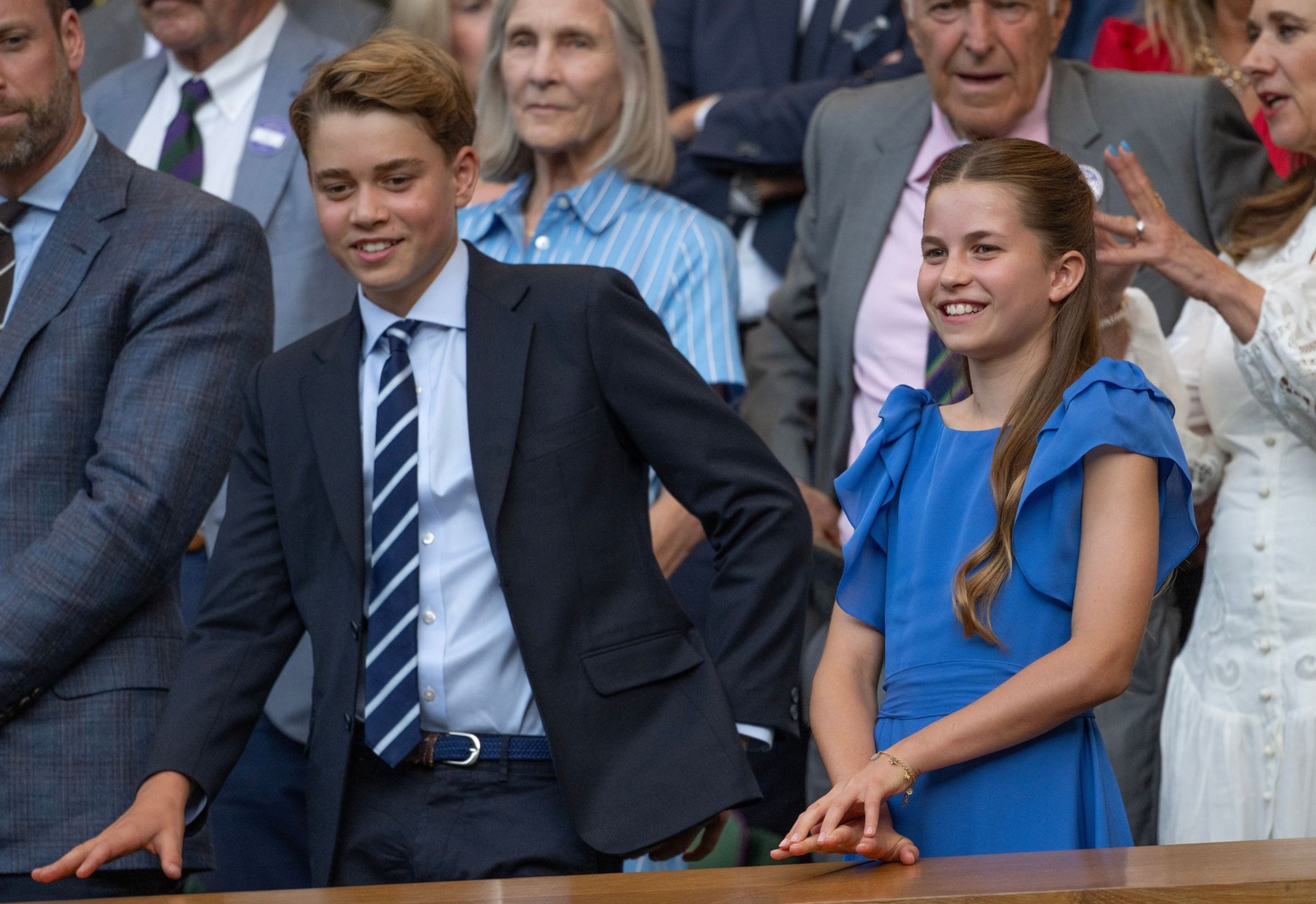 Princ George a princezna Charlotte na Wimbledonu - Princ George a princezna Charlotte na Wimbledonu (2/5)