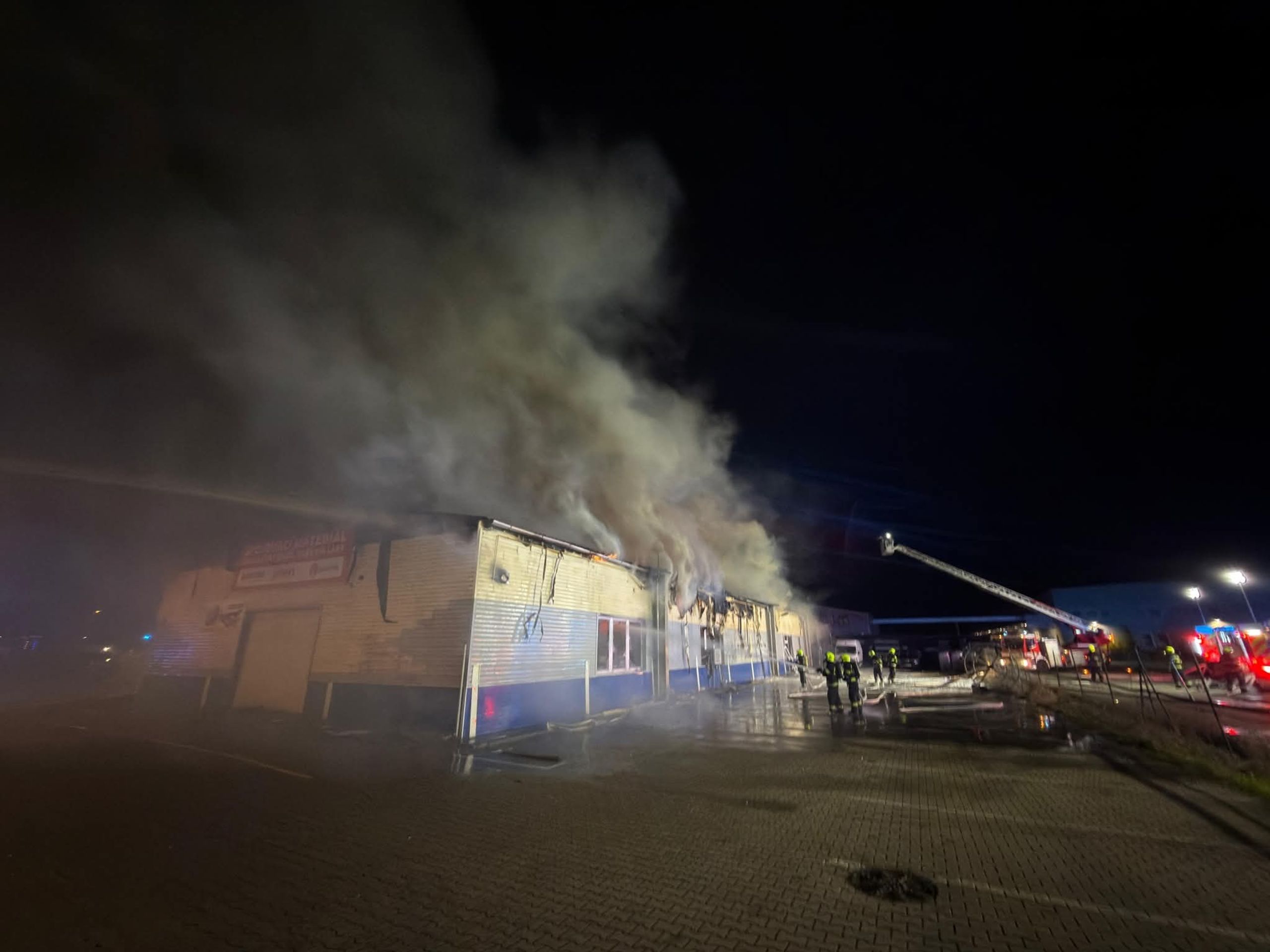 Požár v Bohušovicích nad Ohří - Požár v Bohušovicích nad Ohří (2/3)