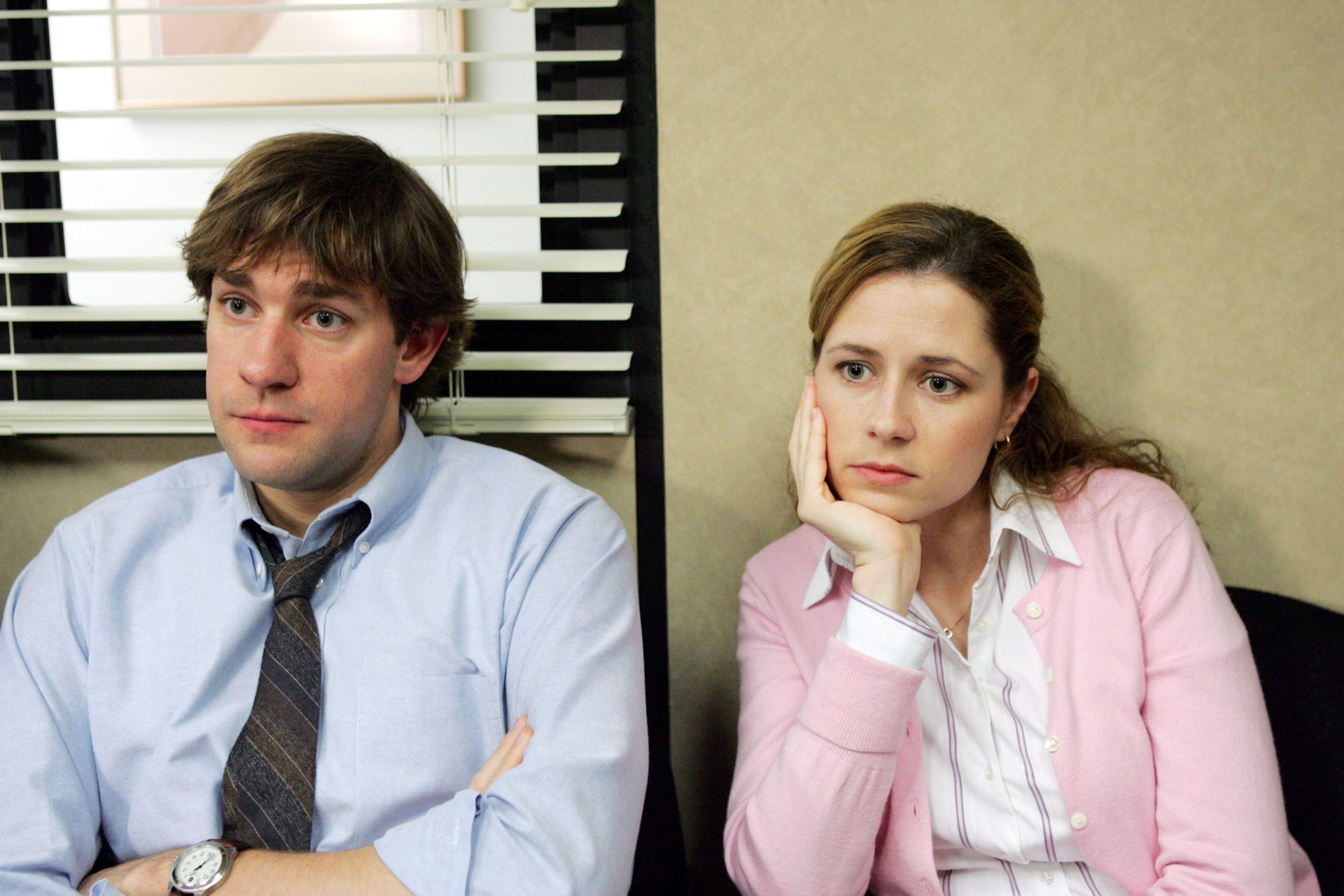 John Krasinski a Jenna Fischerová v seriálu Kancl, 27. 4. 2006 - Jenna Fischerová (5/5)