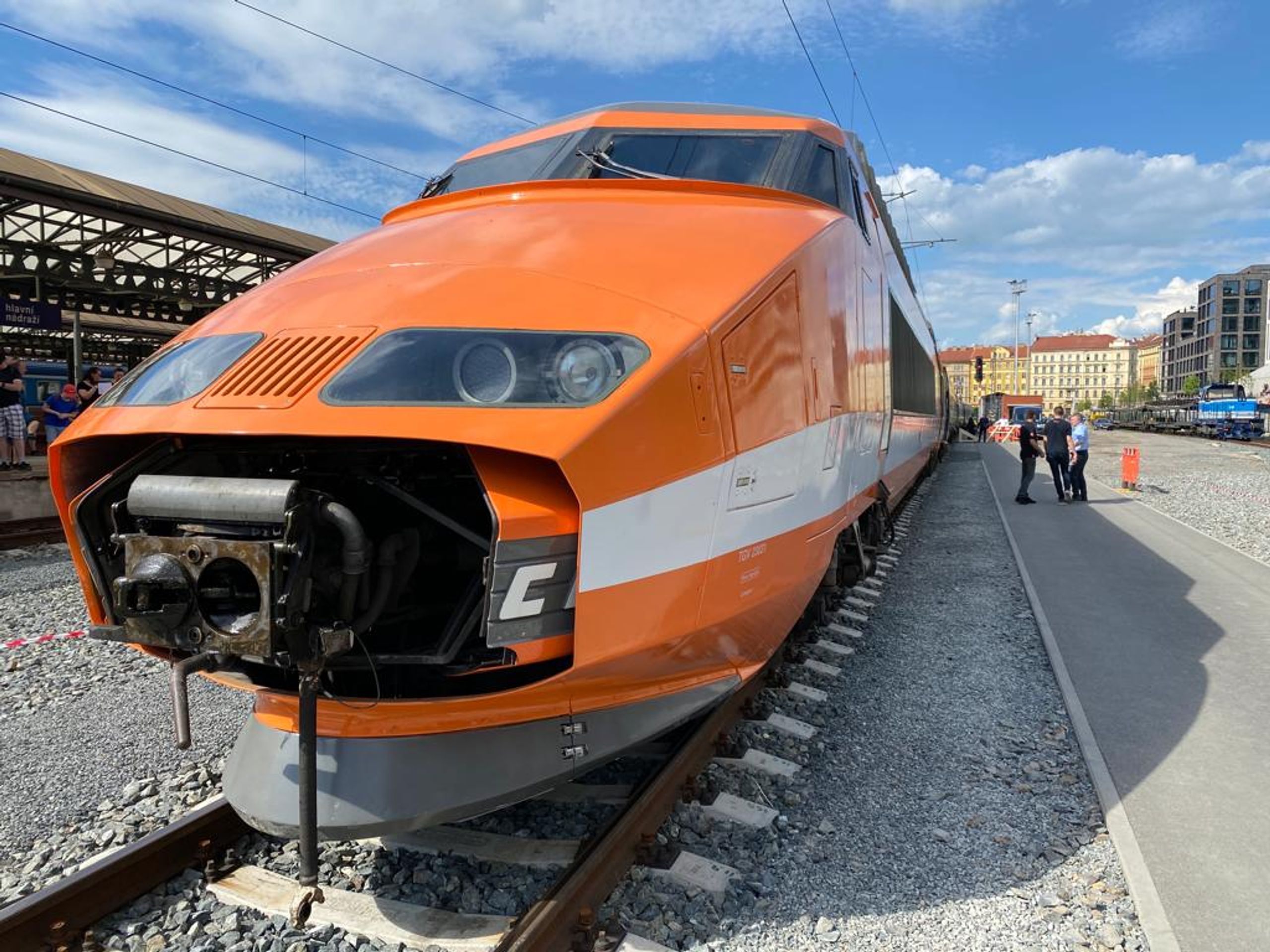 Vlak TGV3 - Do Prahy dorazil vysokorychlostní vlak TGV (2/9)