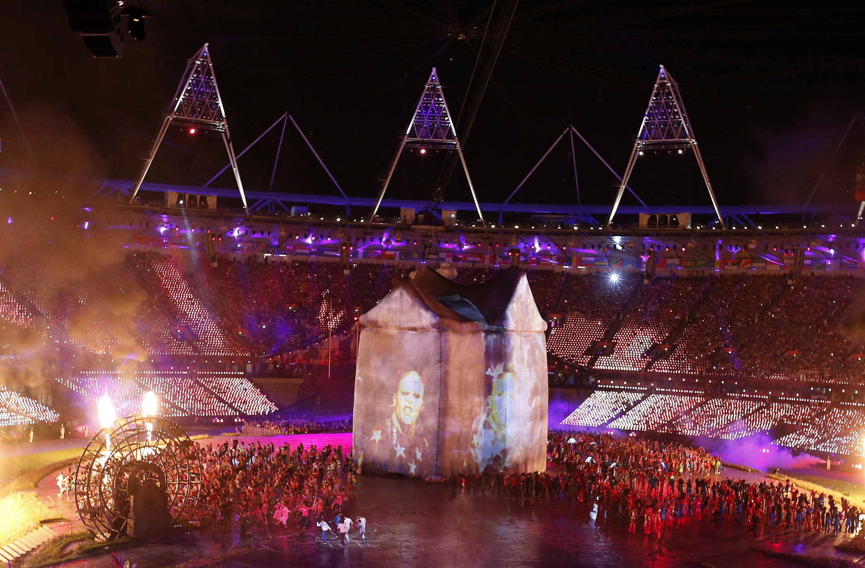 Slavnostní zahájení XX. letních olympijských her v Londýně - 30 - Slavnostní zahájení olympijských her (9/42)