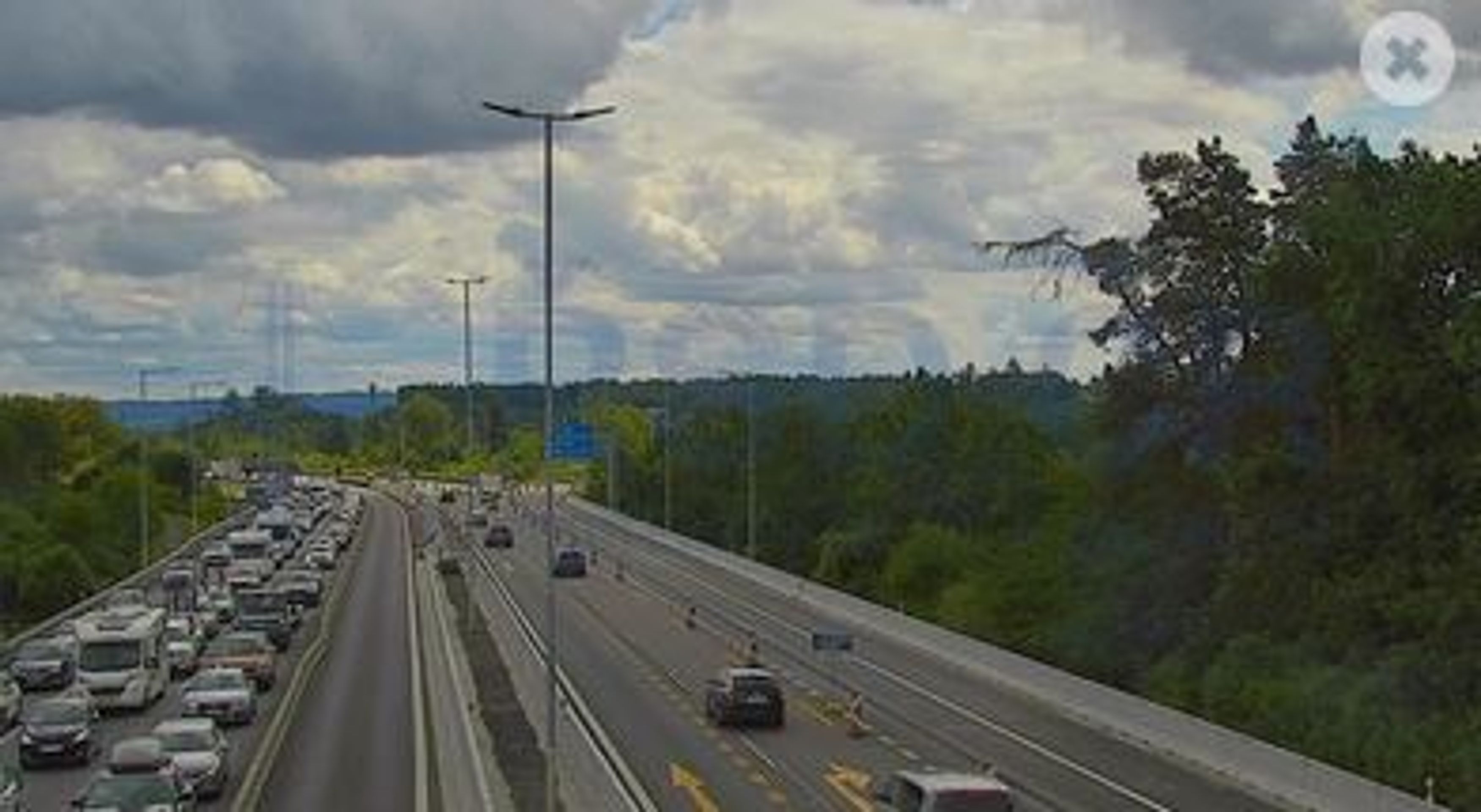 Dálnice D1 20. km - Problémy na dálnici (5/6)