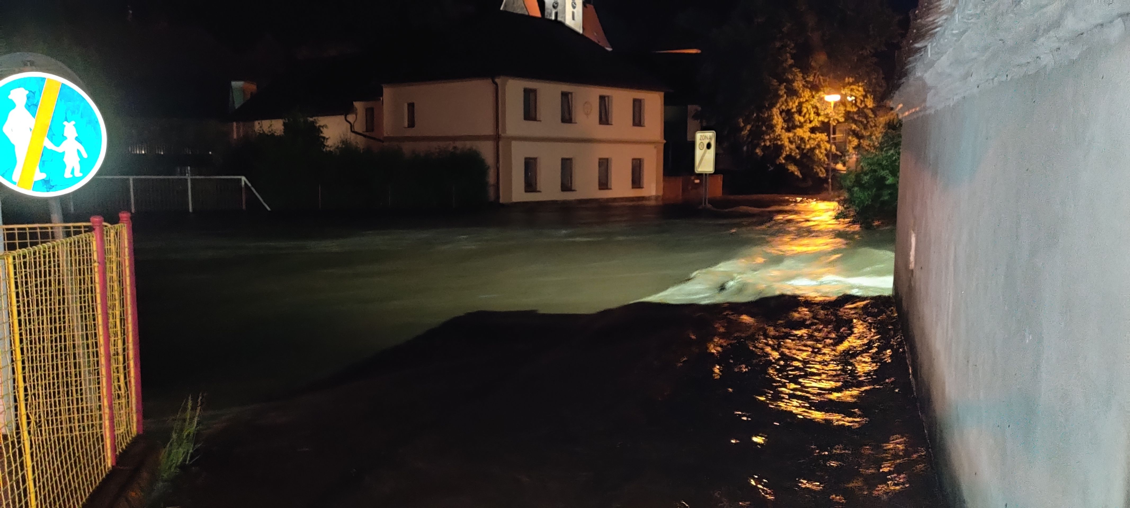 Povodně v Brlohu u Českého Krumlova - Povodně v Jihočeském kraji (9/9)