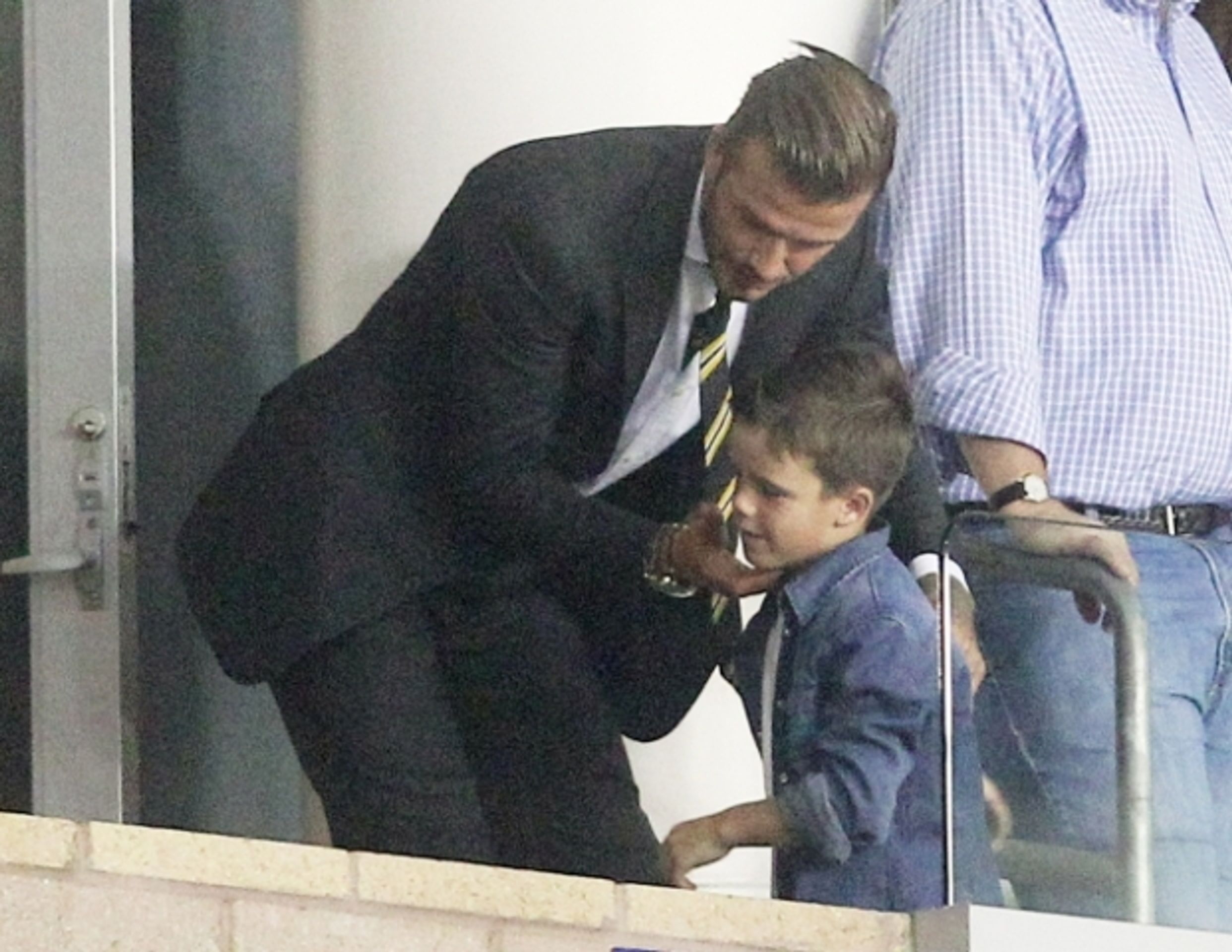 Beckham a děti - 6 - GALERIE: David Beckham a děti (10/15)